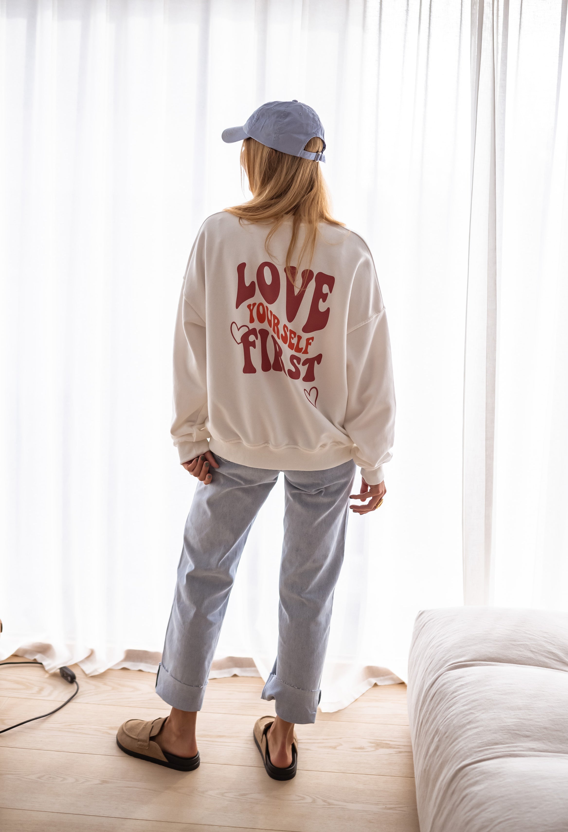 Pull blanc comme neige