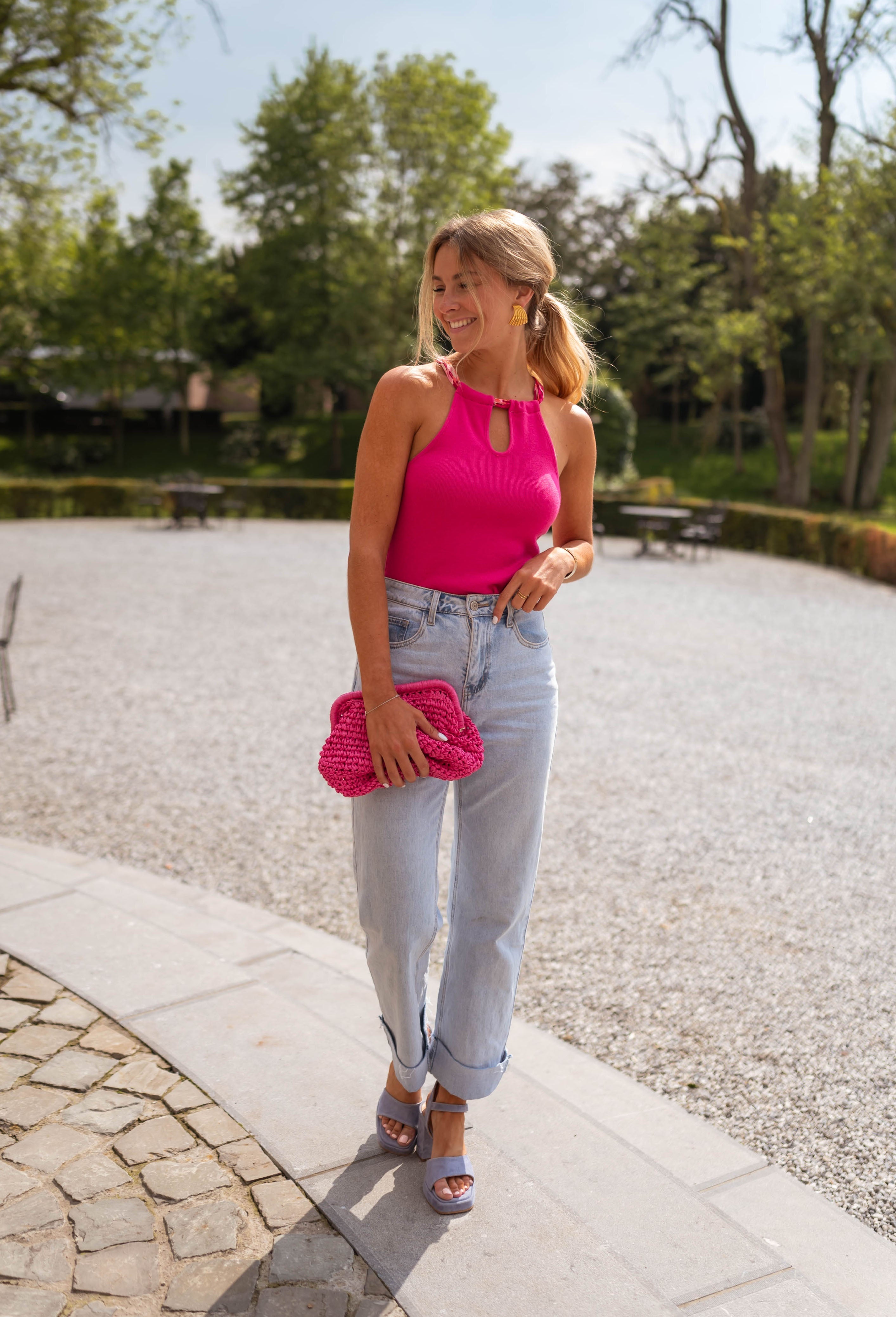 Haut rose Marla