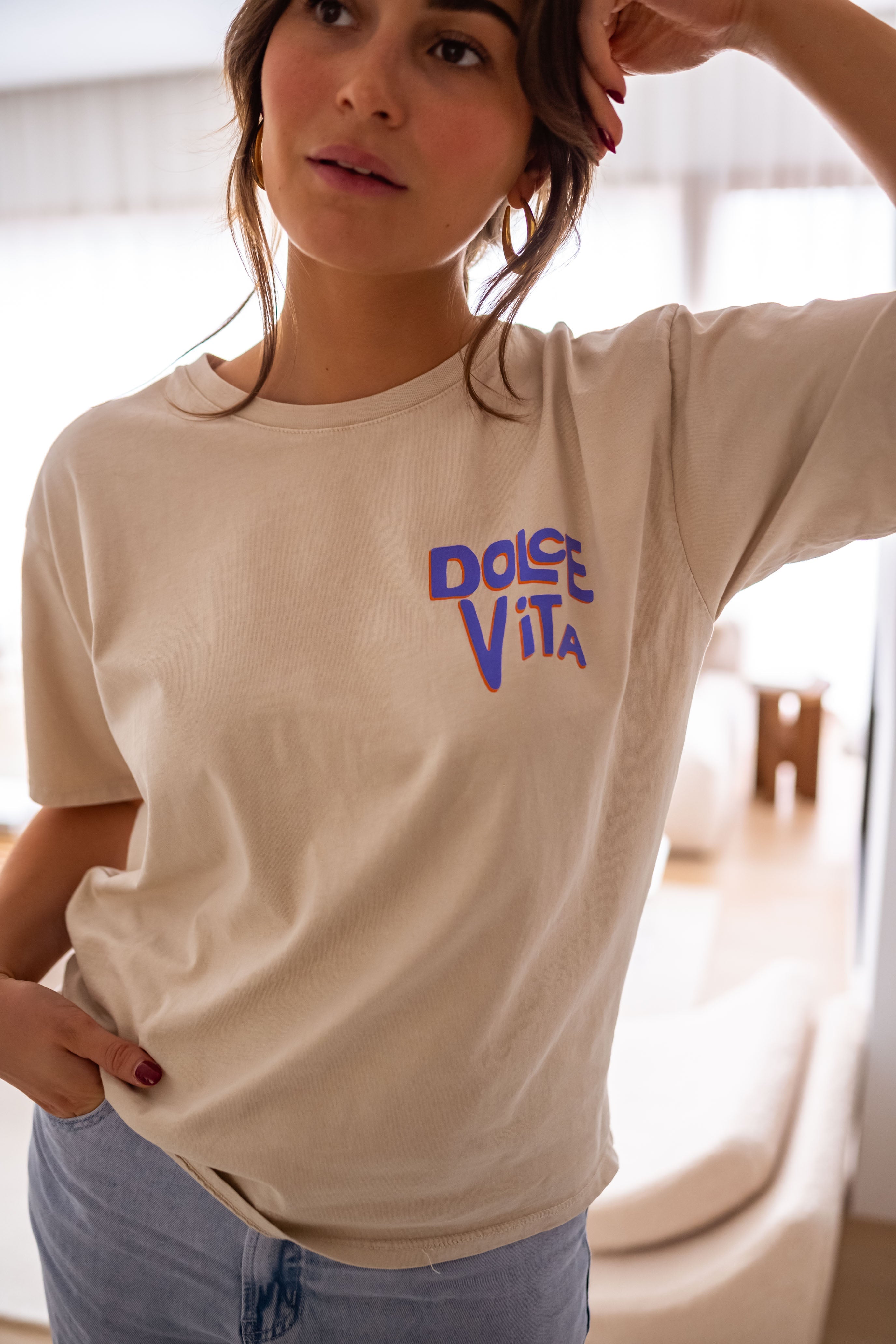 T-shirt Dolce beige