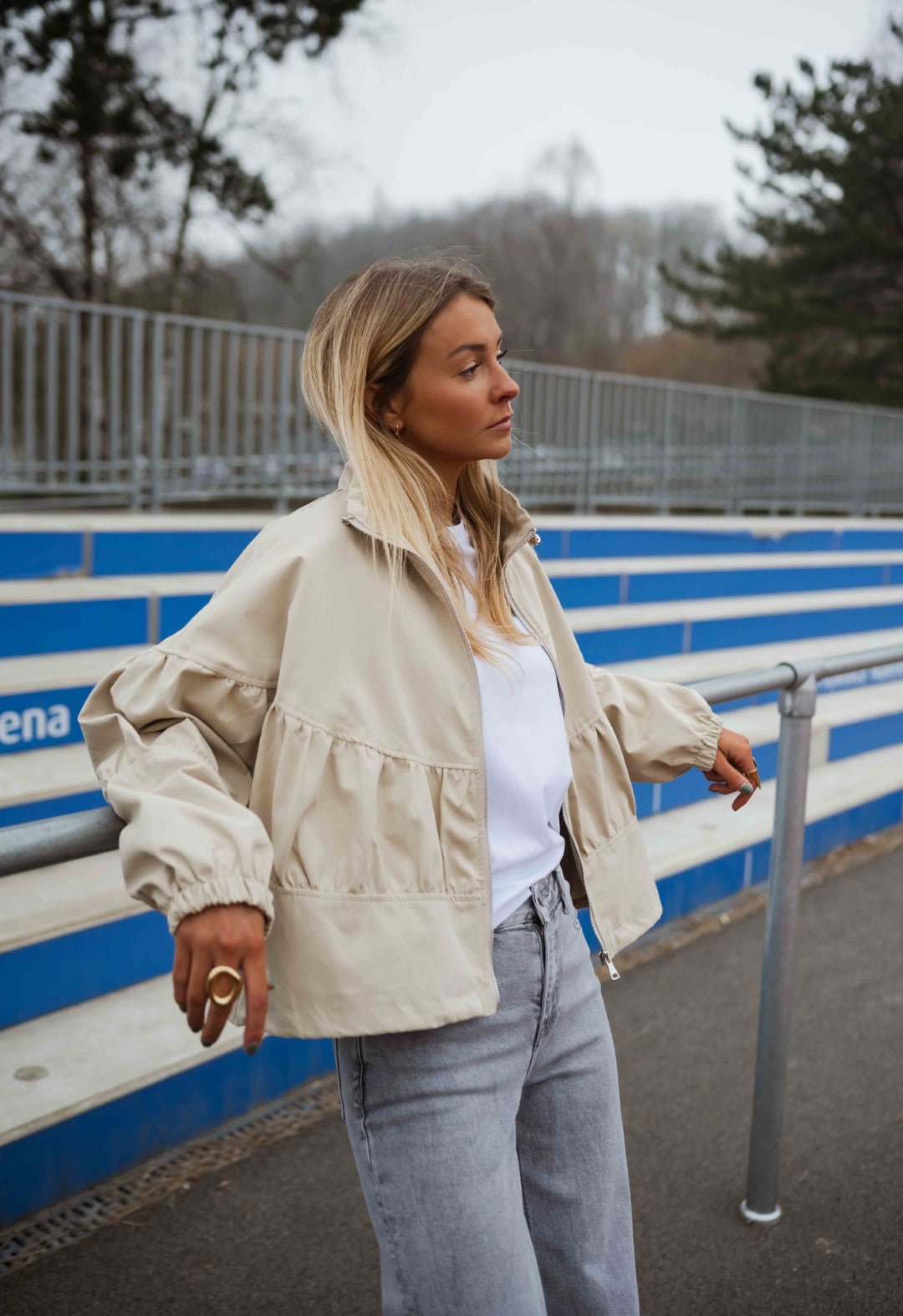 Veste Celma beige