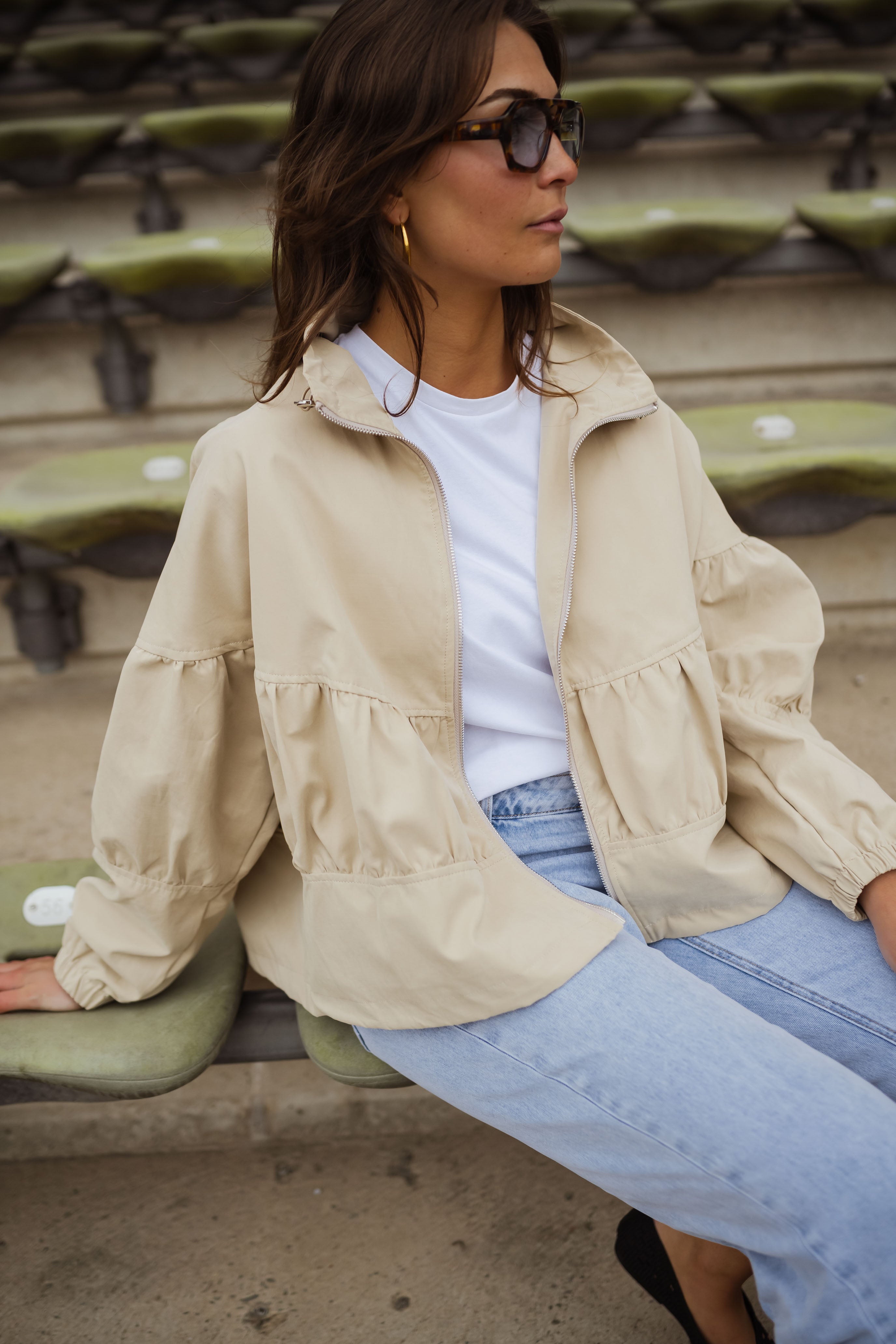 Veste Celma beige