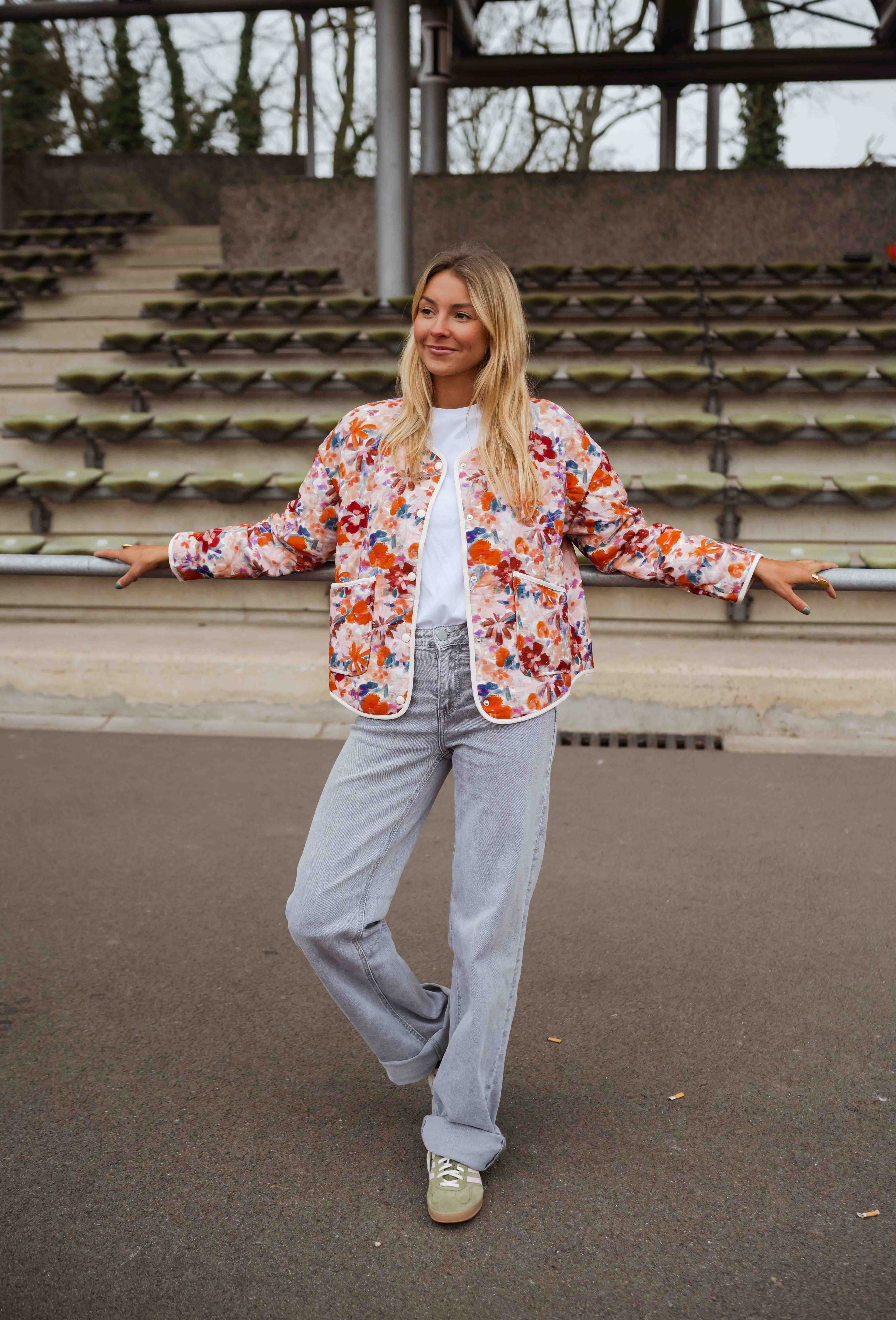 Veste Julie fleurie