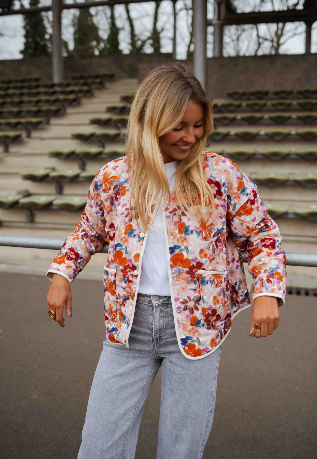 Veste Julie fleurie