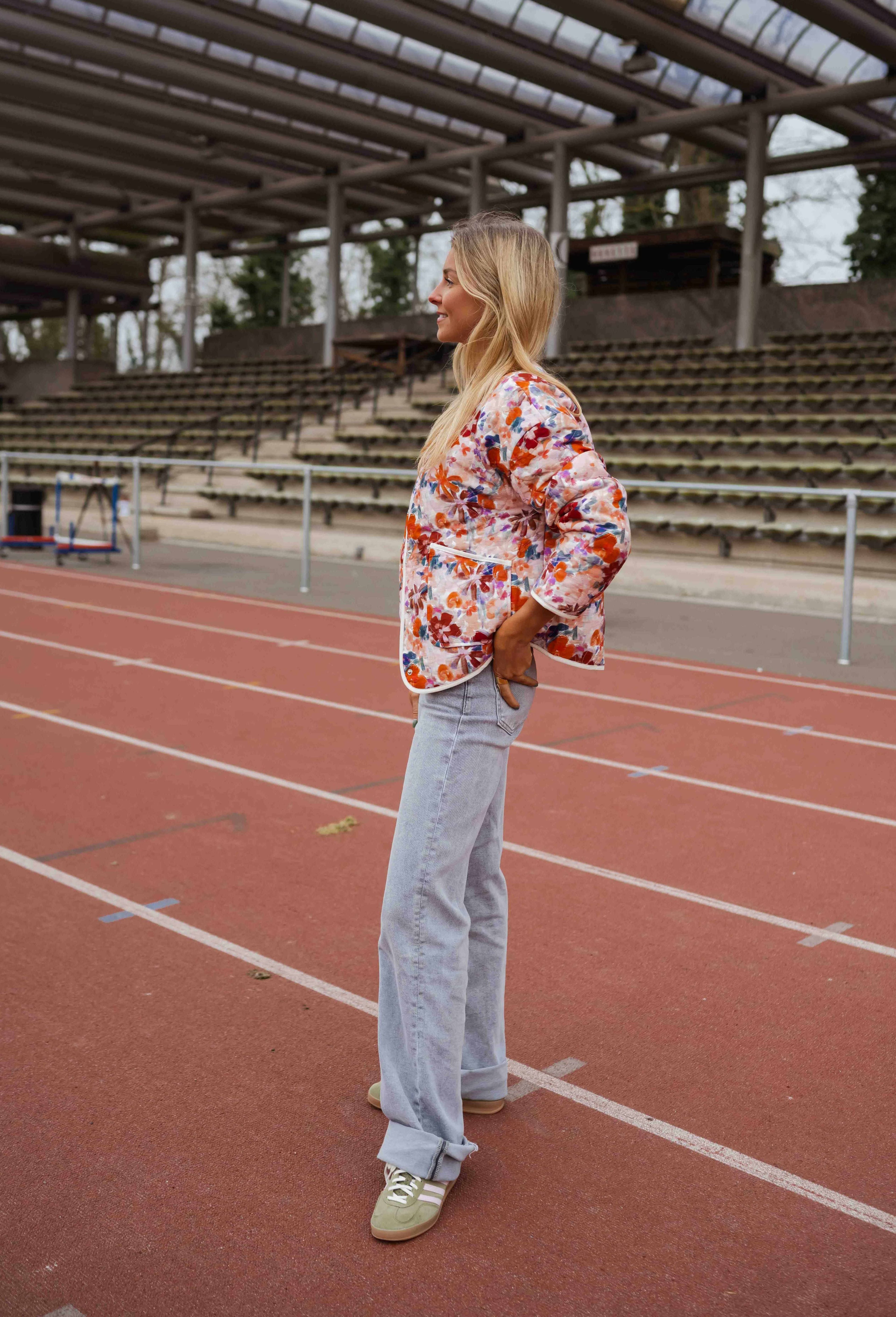 Veste Julie fleurie