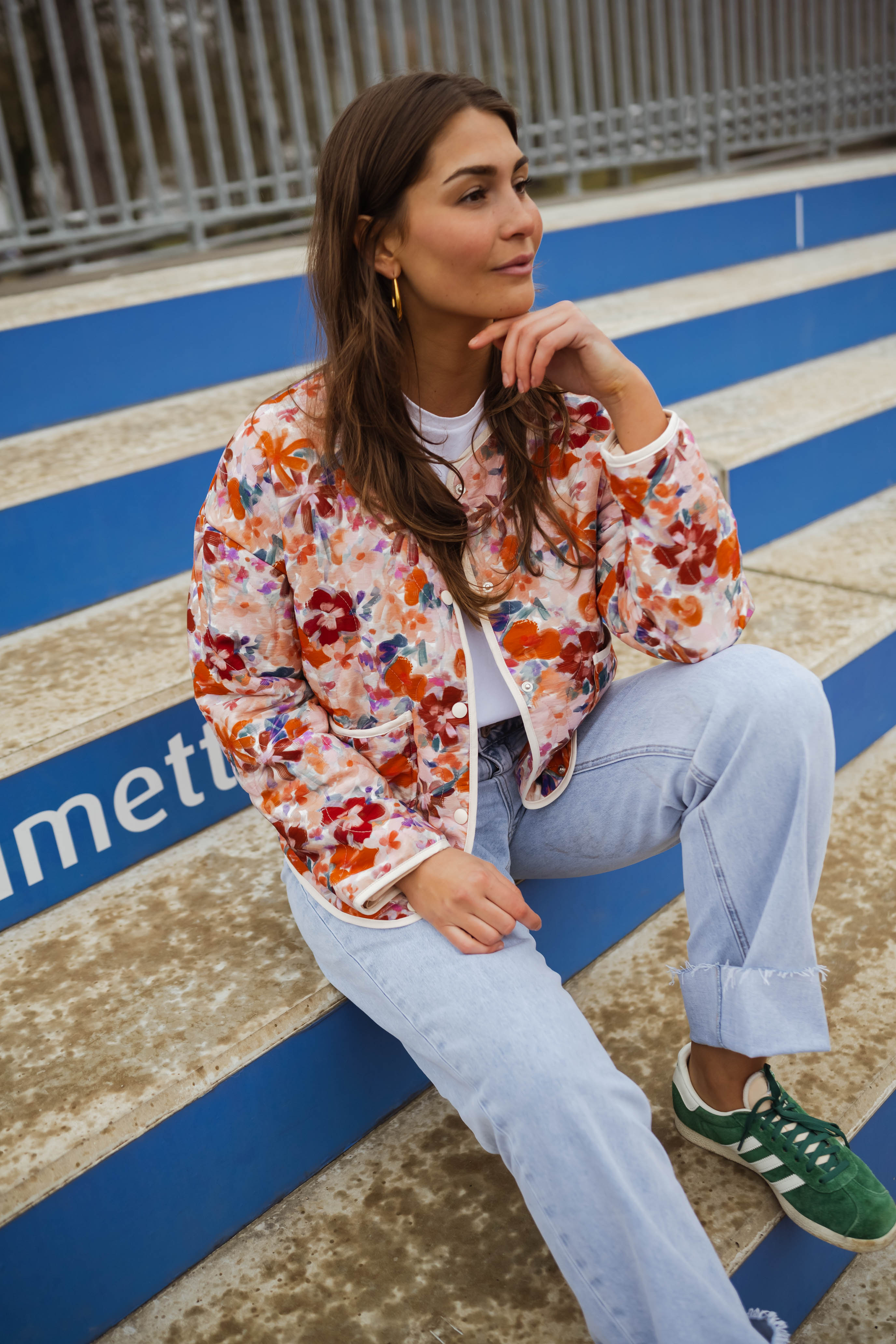 Veste Julie fleurie