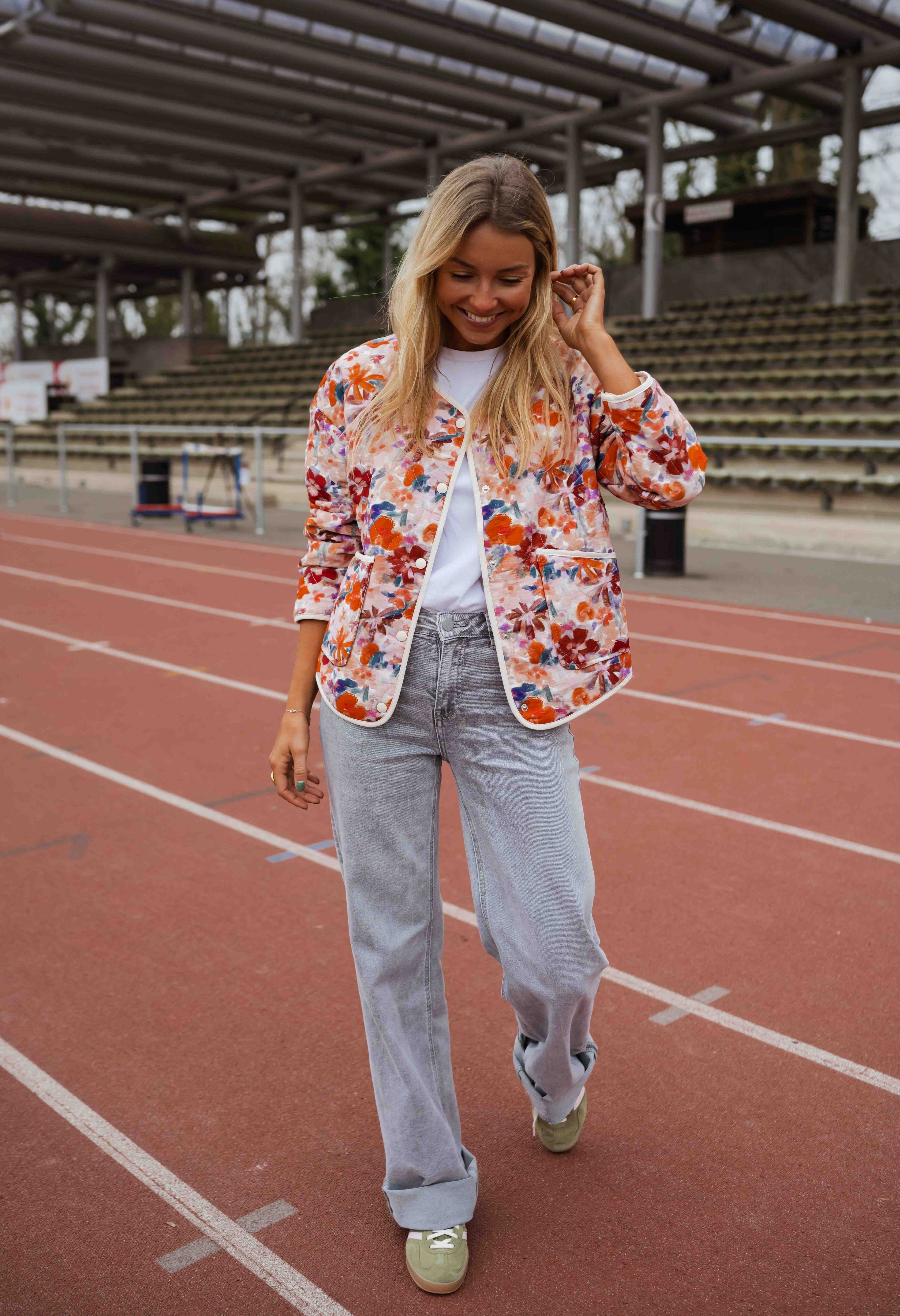 Veste Julie fleurie