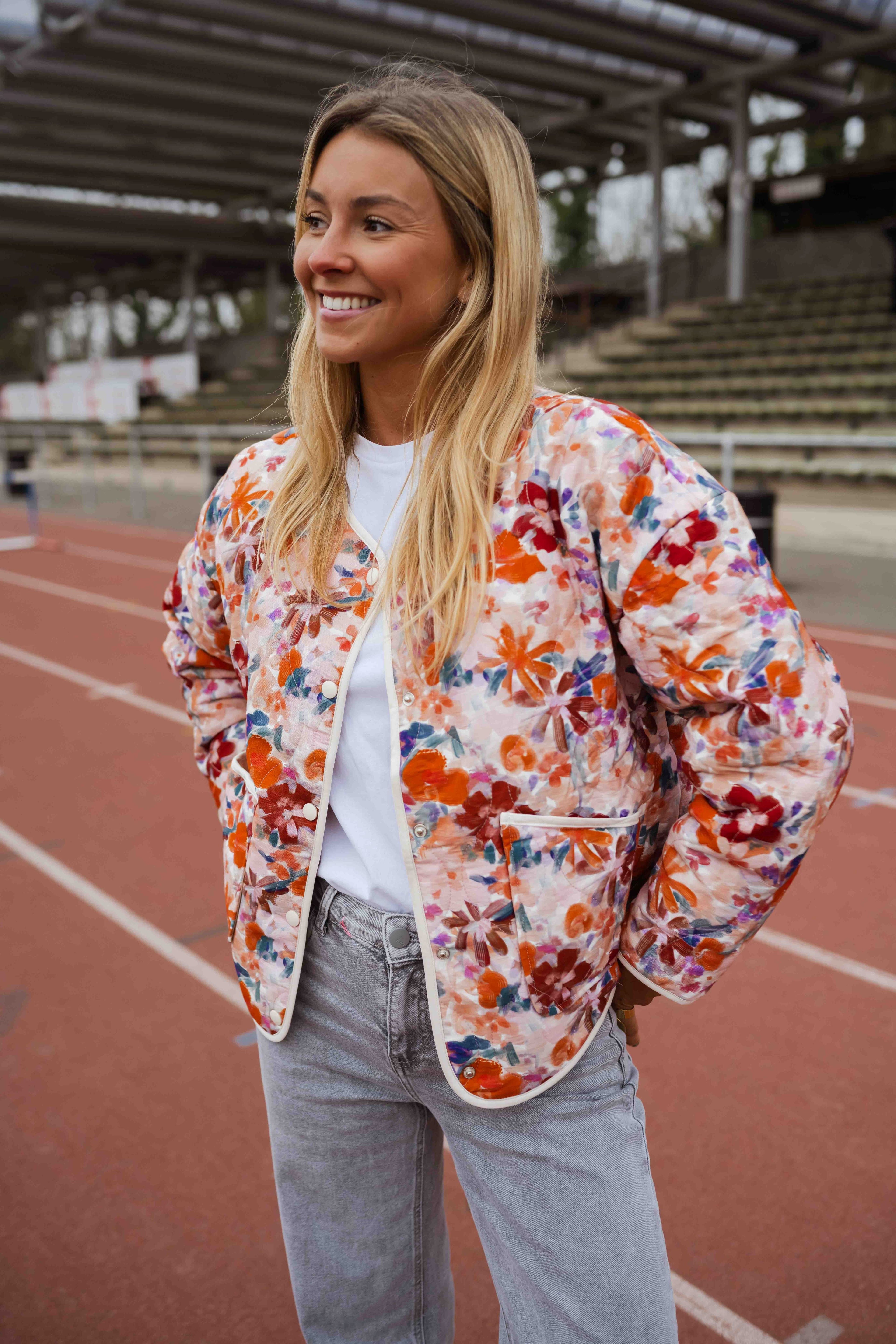 Veste Julie fleurie