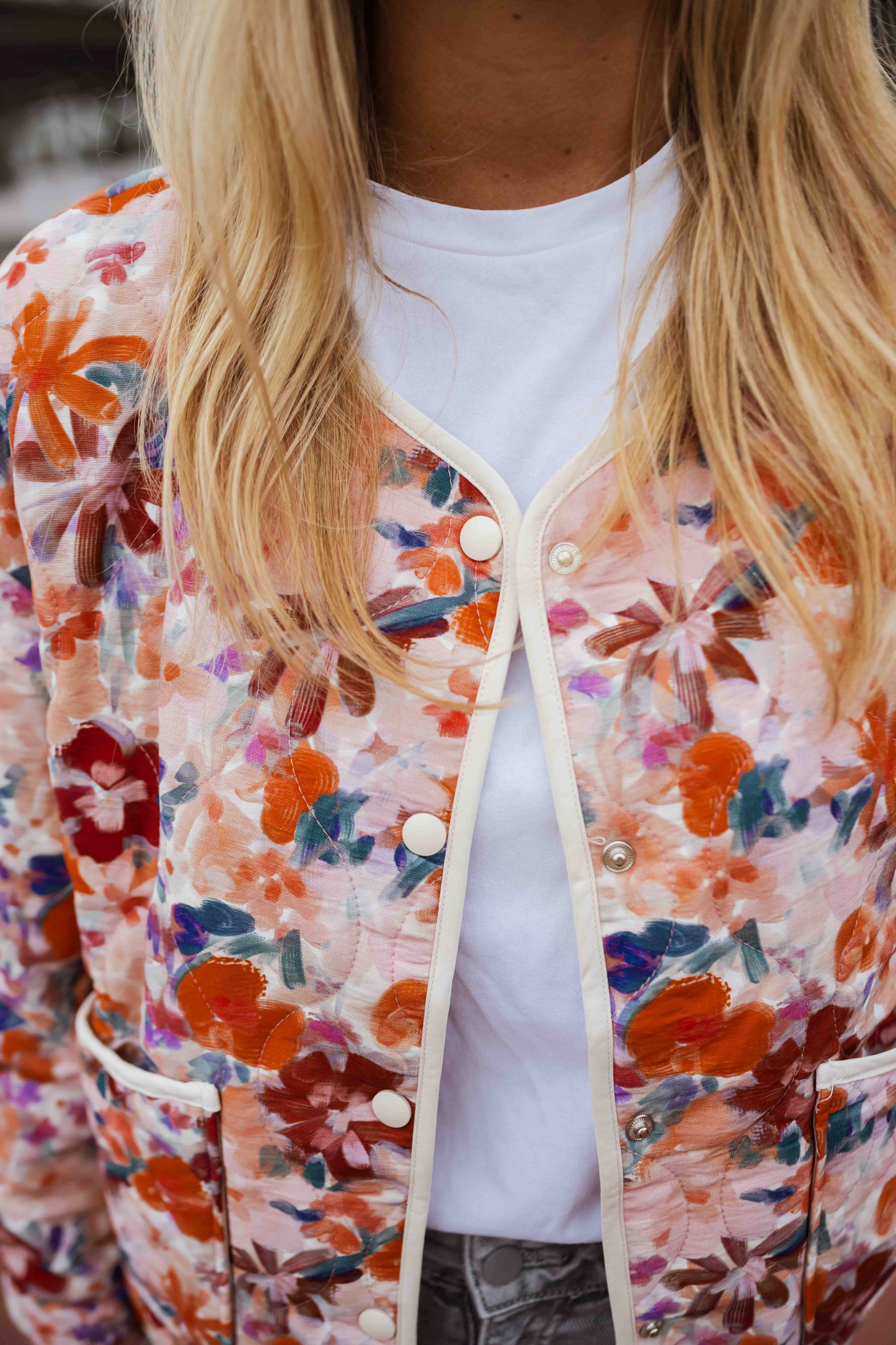 Veste Julie fleurie