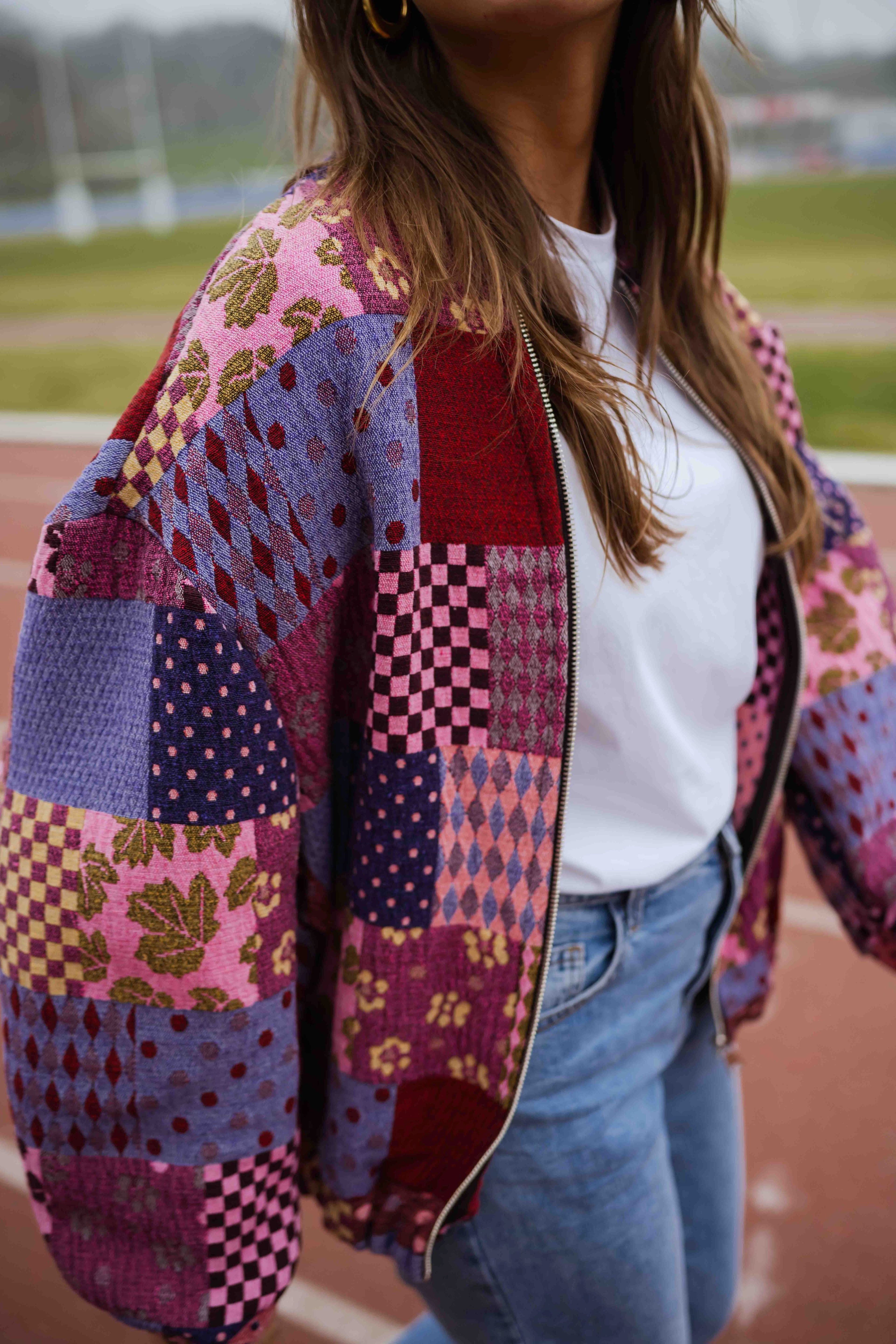 Veste Kislon à motifs