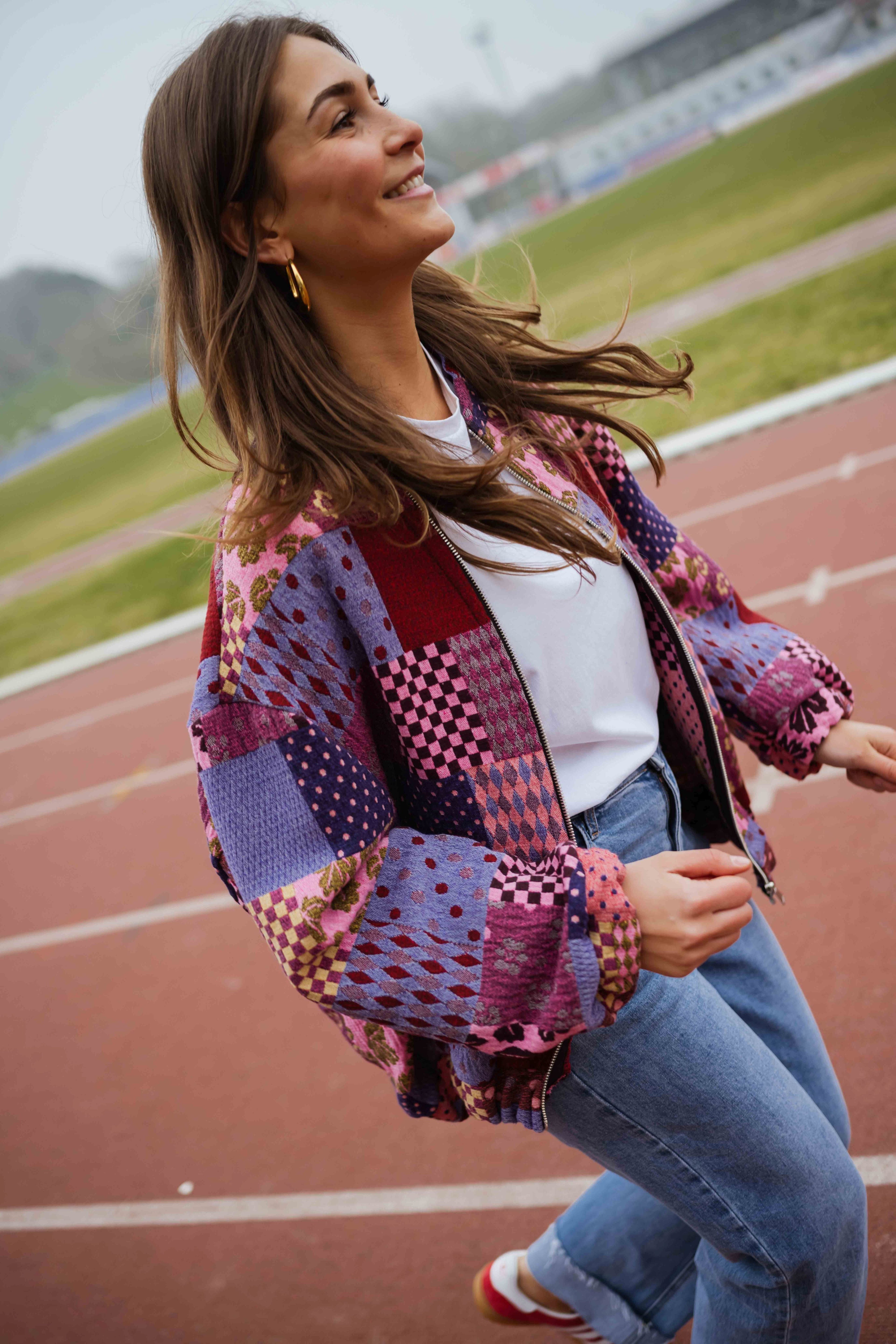 Veste Kislon à motifs
