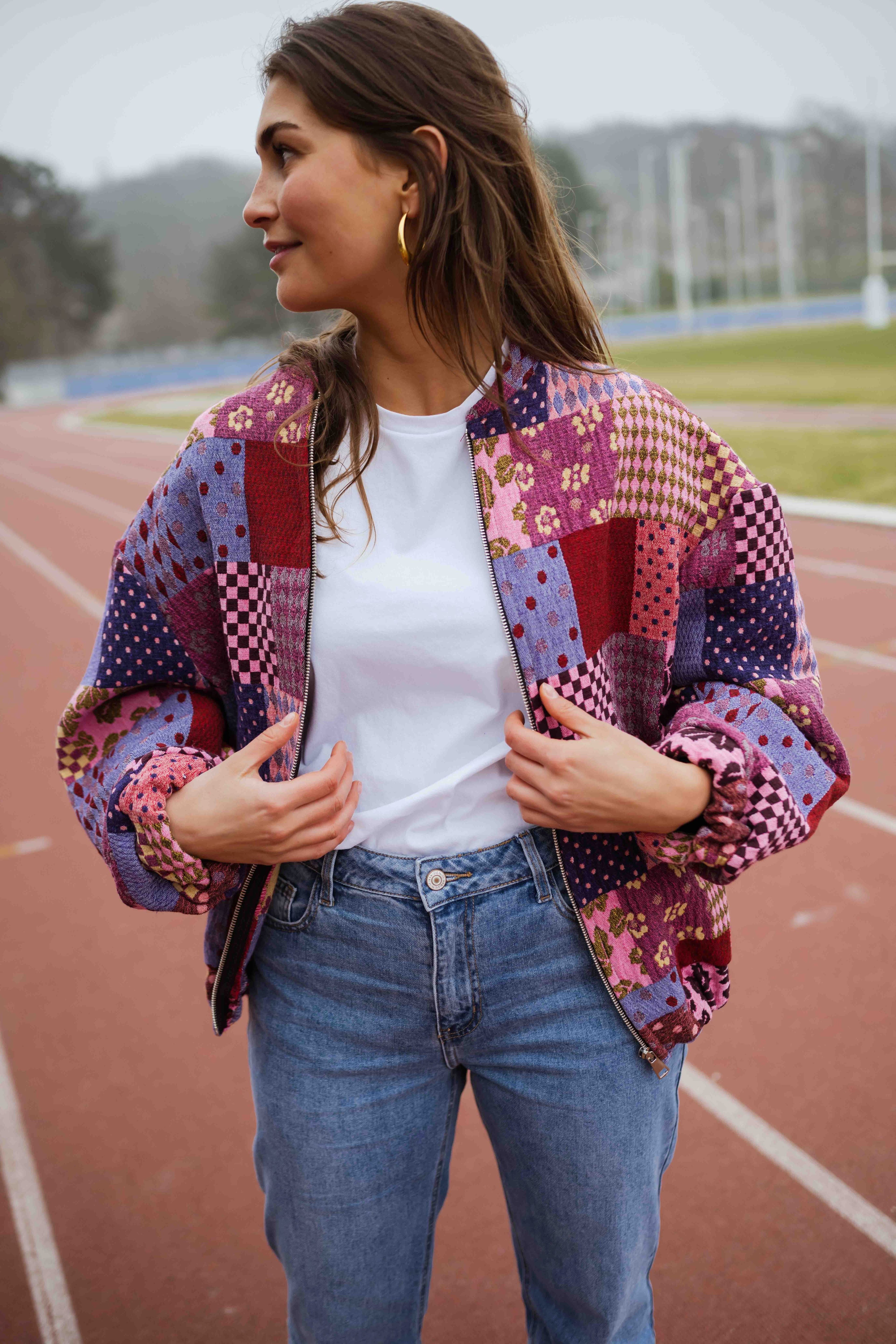 Veste Kislon à motifs