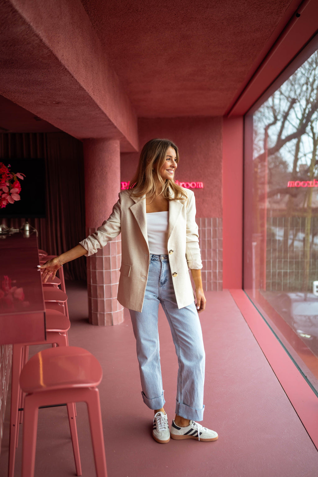 Blazer Boss beige