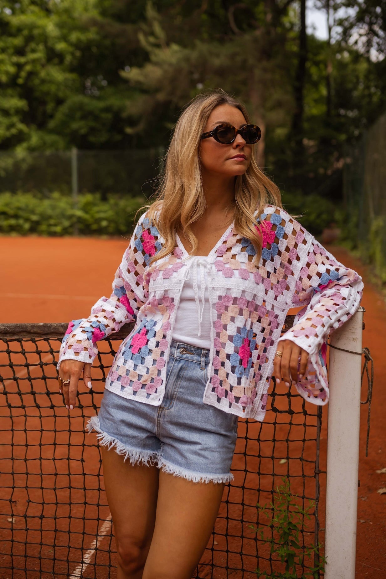 Cardigan au crochet Alana
