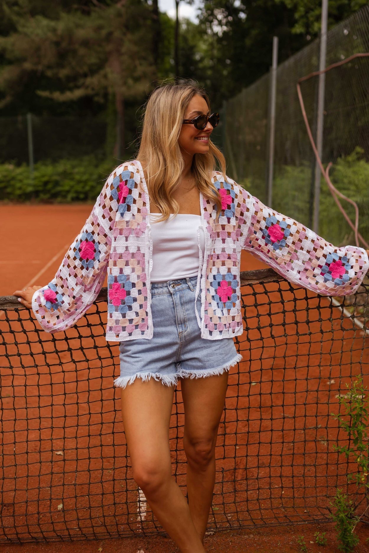 Cardigan au crochet Alana