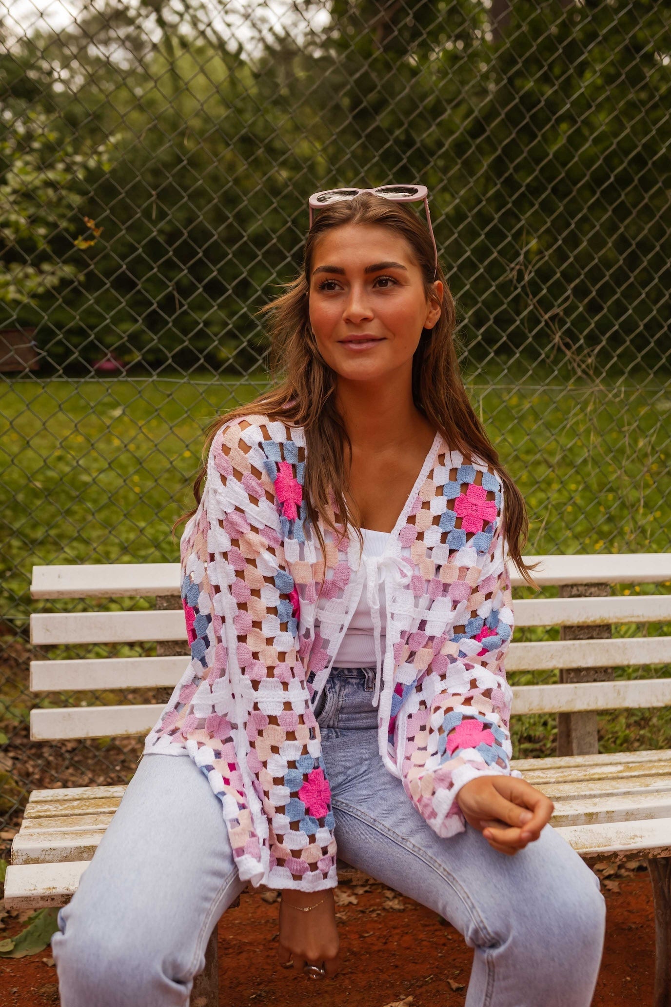Cardigan au crochet Alana