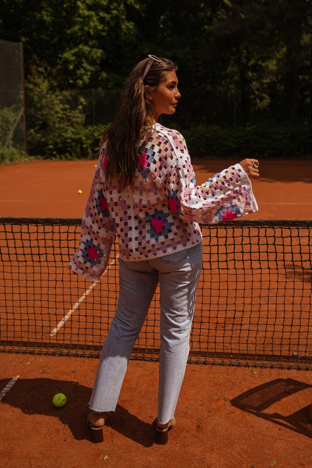 Cardigan au crochet Alana