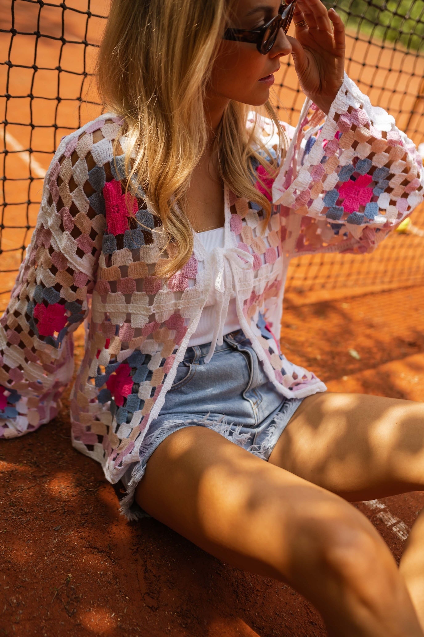 Cardigan au crochet Alana