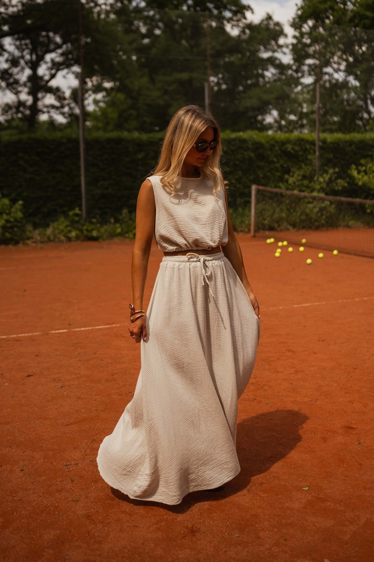 Jupe Alyssa beige