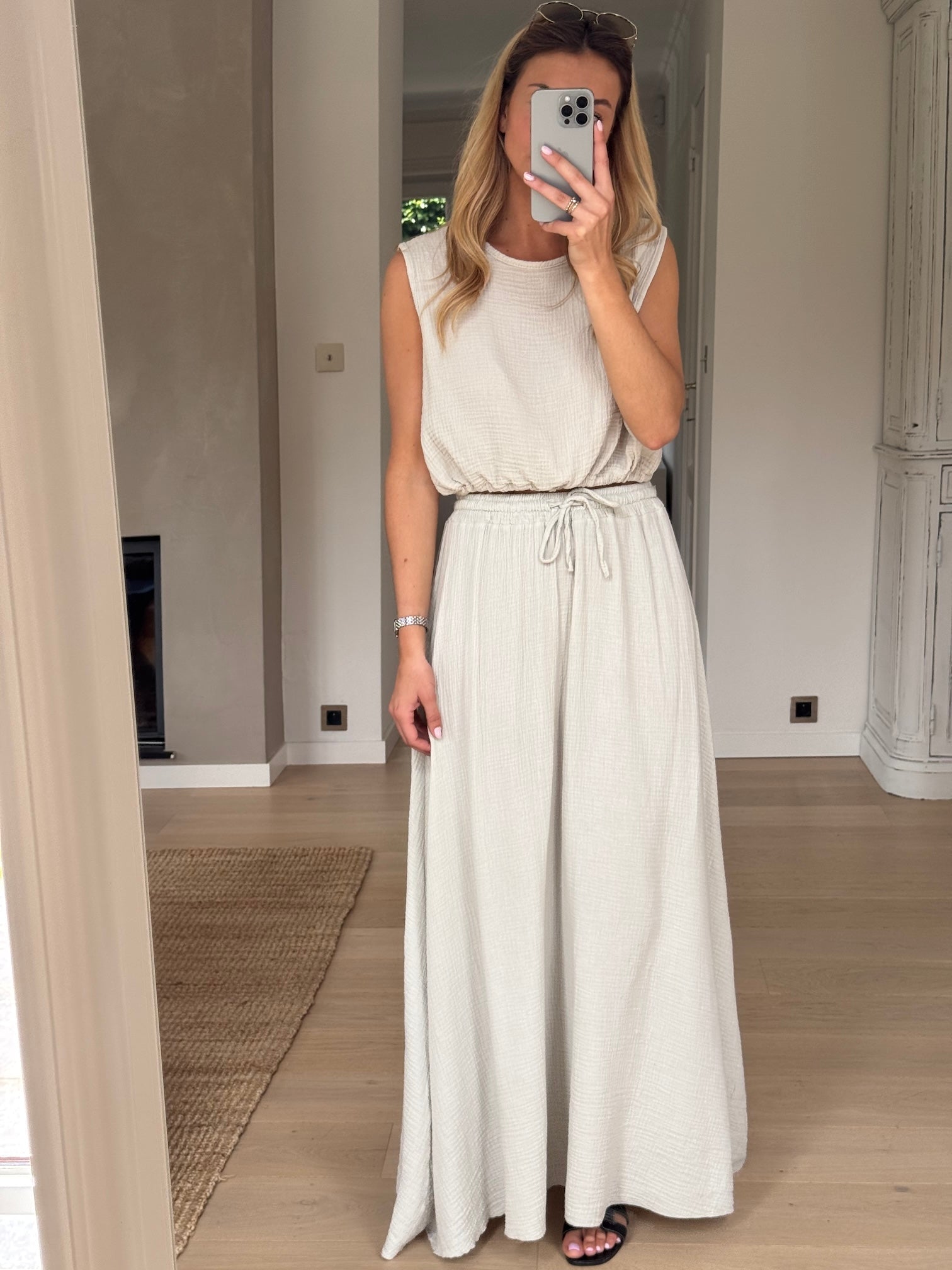 Jupe Alyssa beige