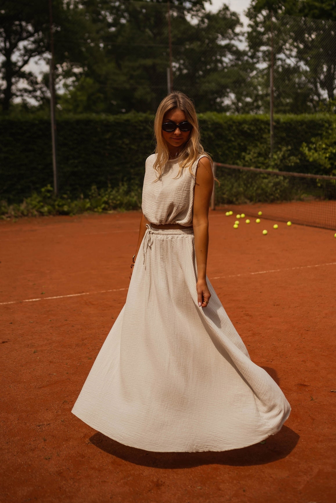 Jupe Alyssa beige