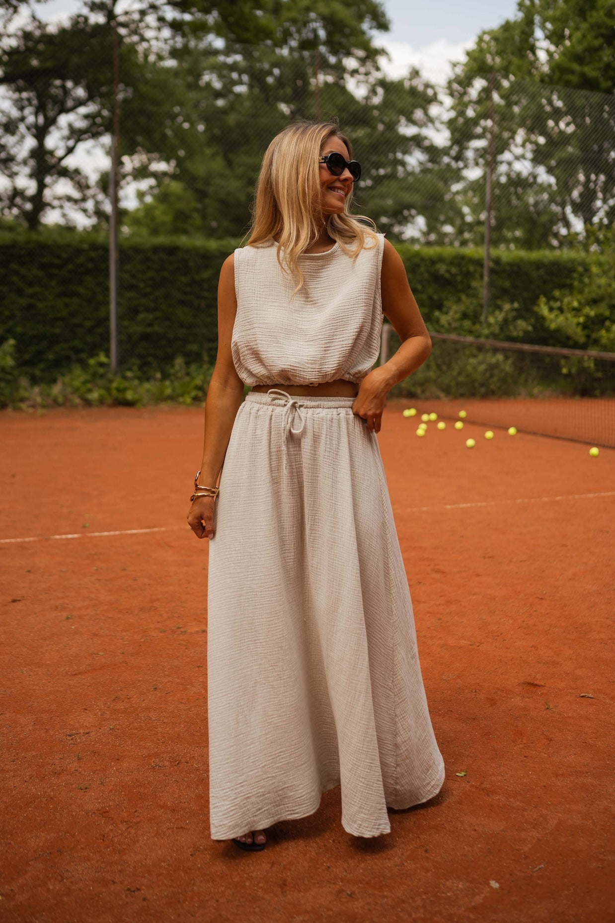 Jupe Alyssa beige
