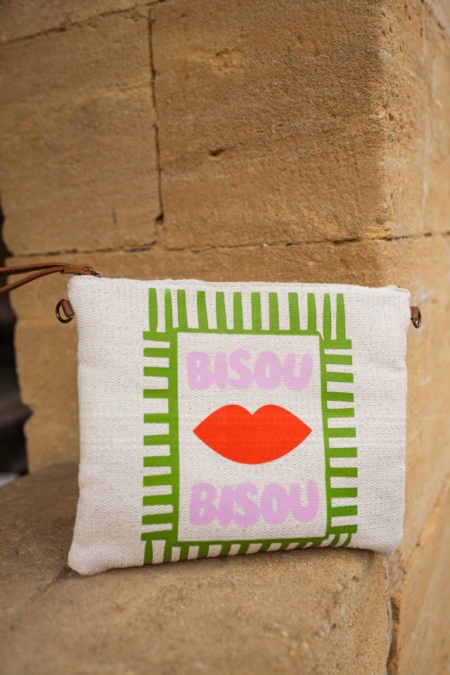 Pochette Bisou Bisou beige