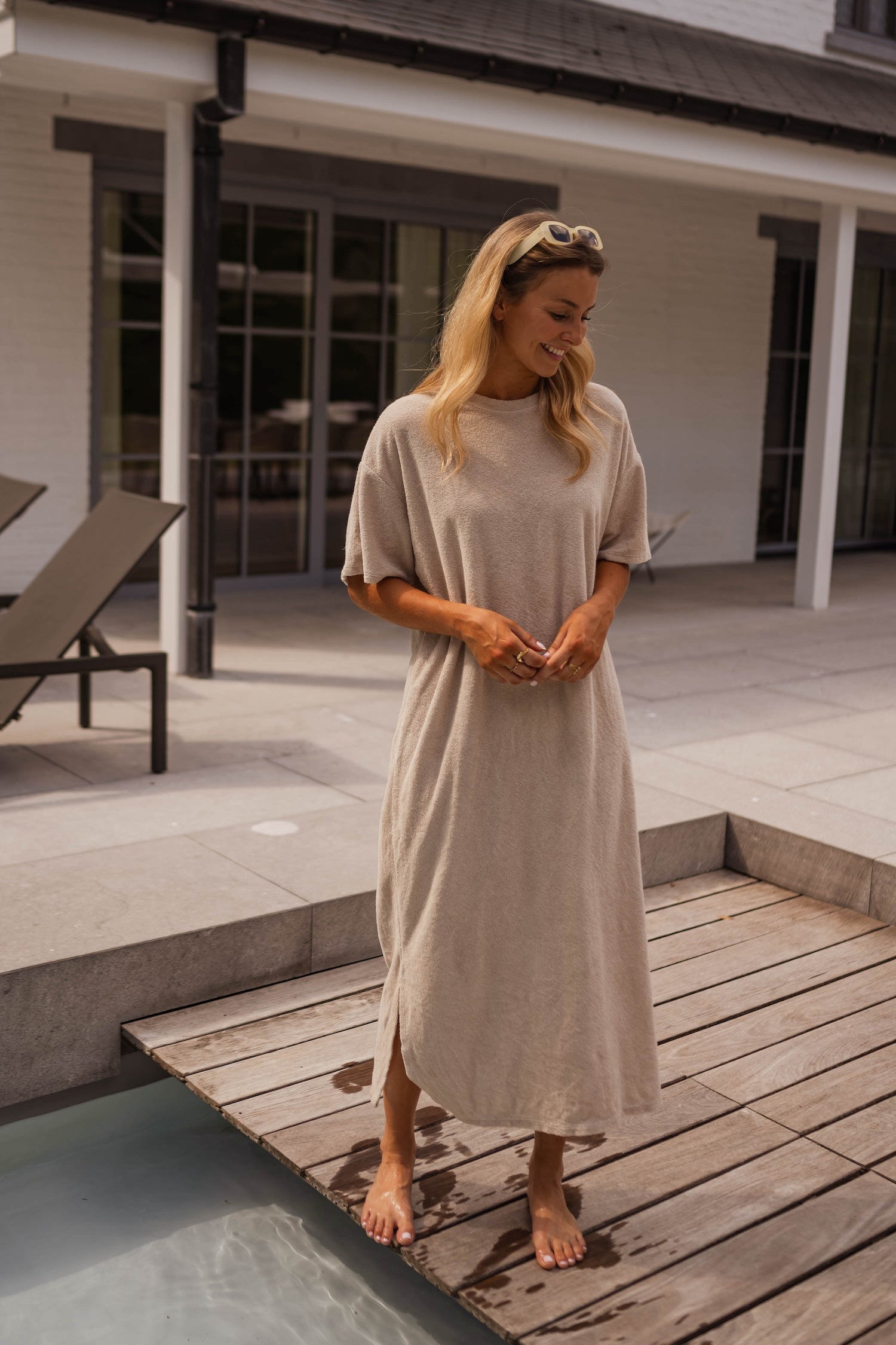 Robe Evina beige