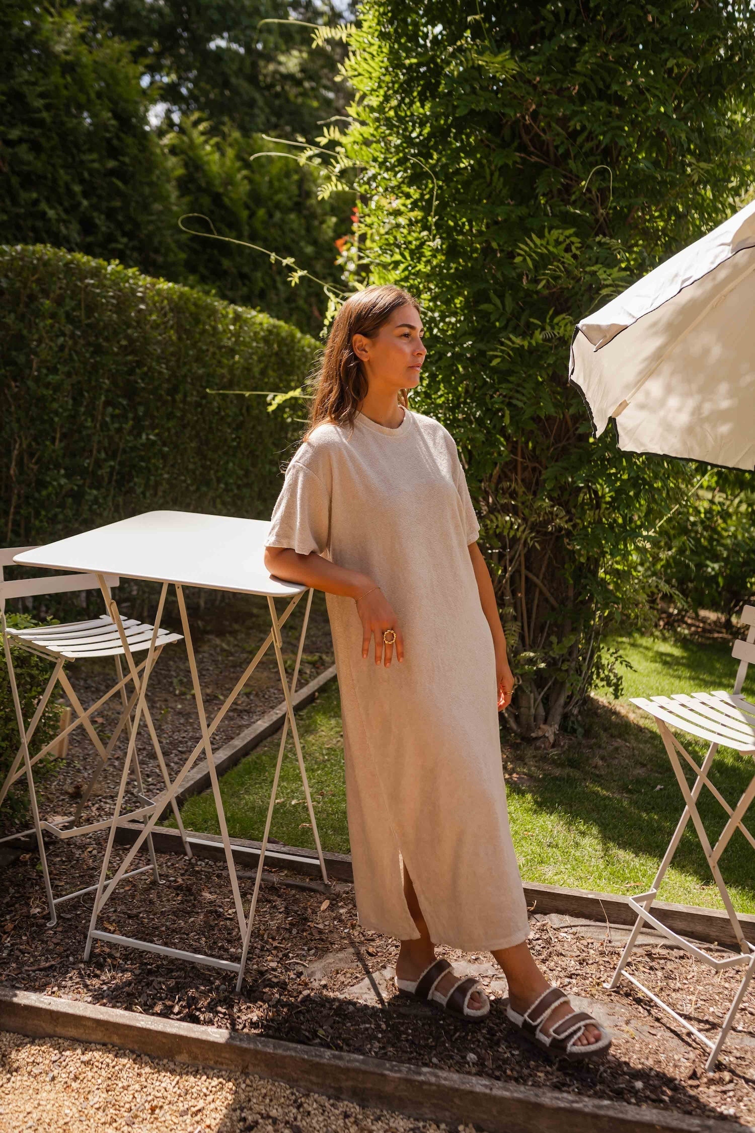Robe Evina beige
