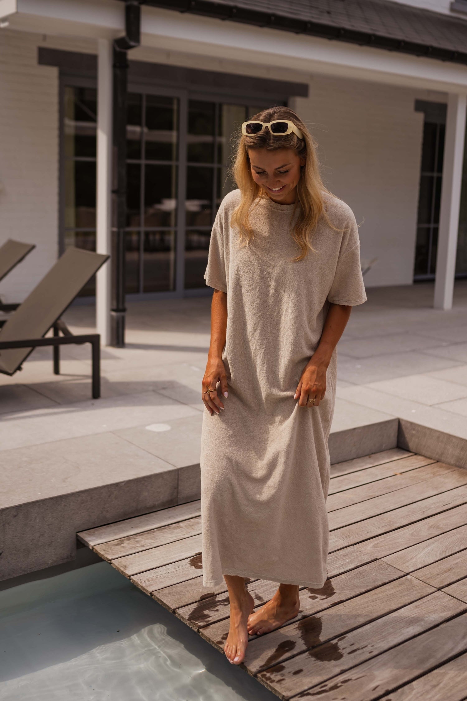 Robe Evina beige