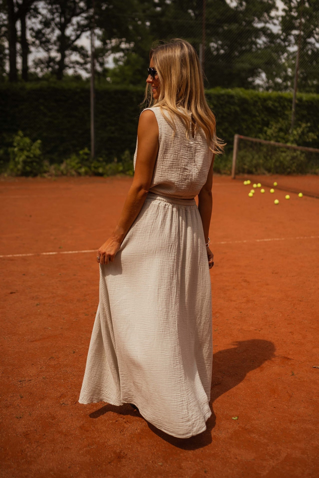Haut Salma beige