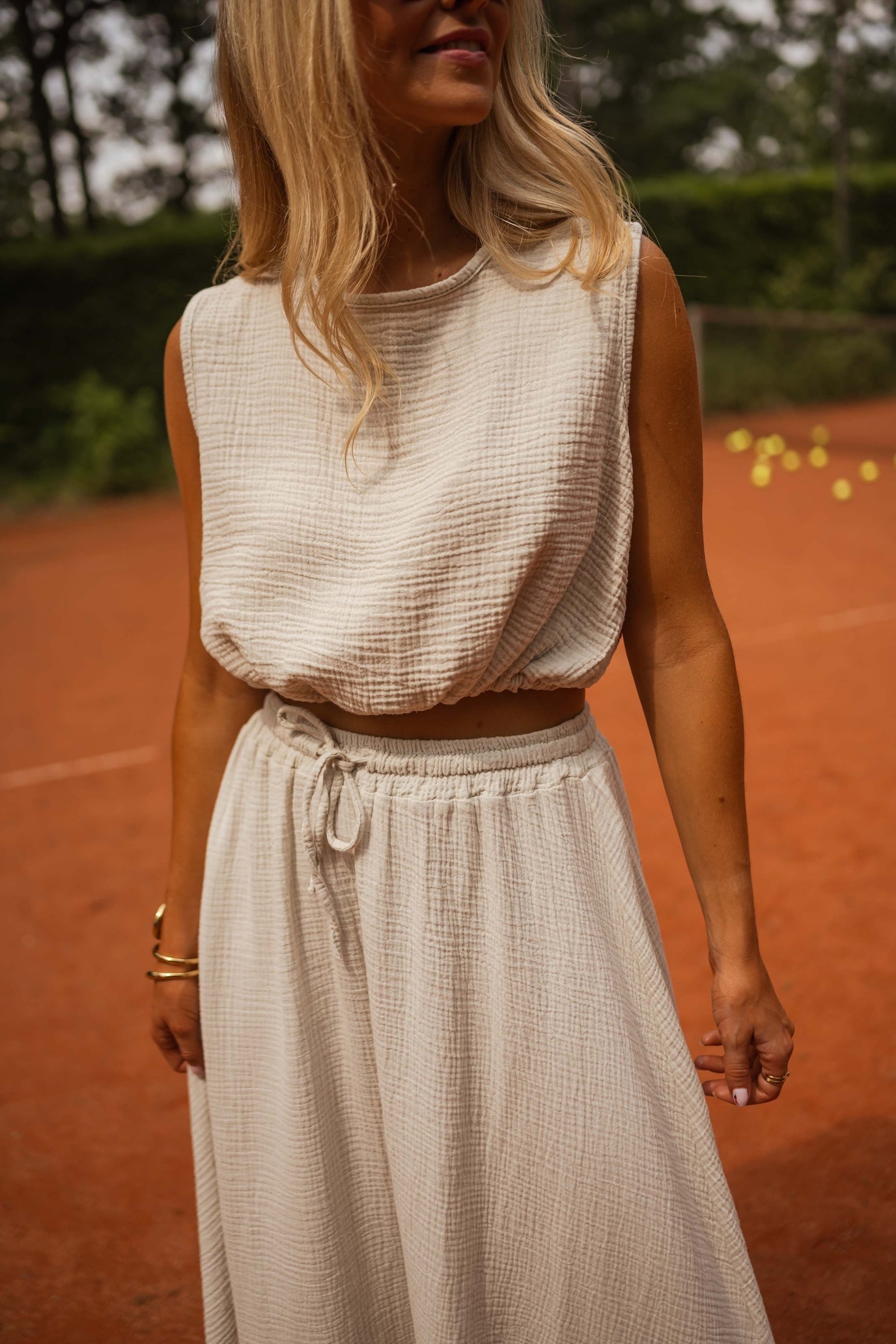 Haut Salma beige