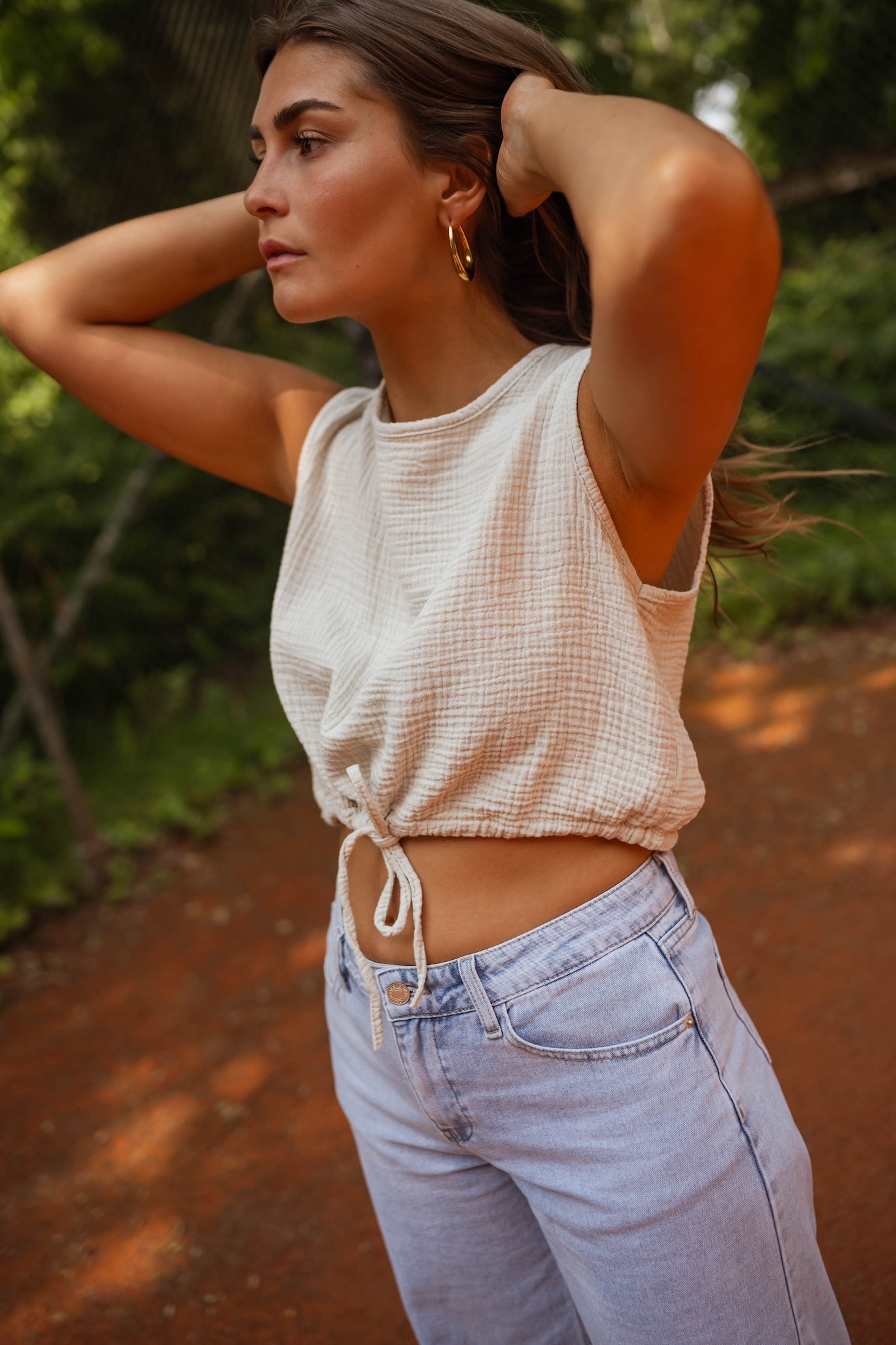 Haut Salma beige