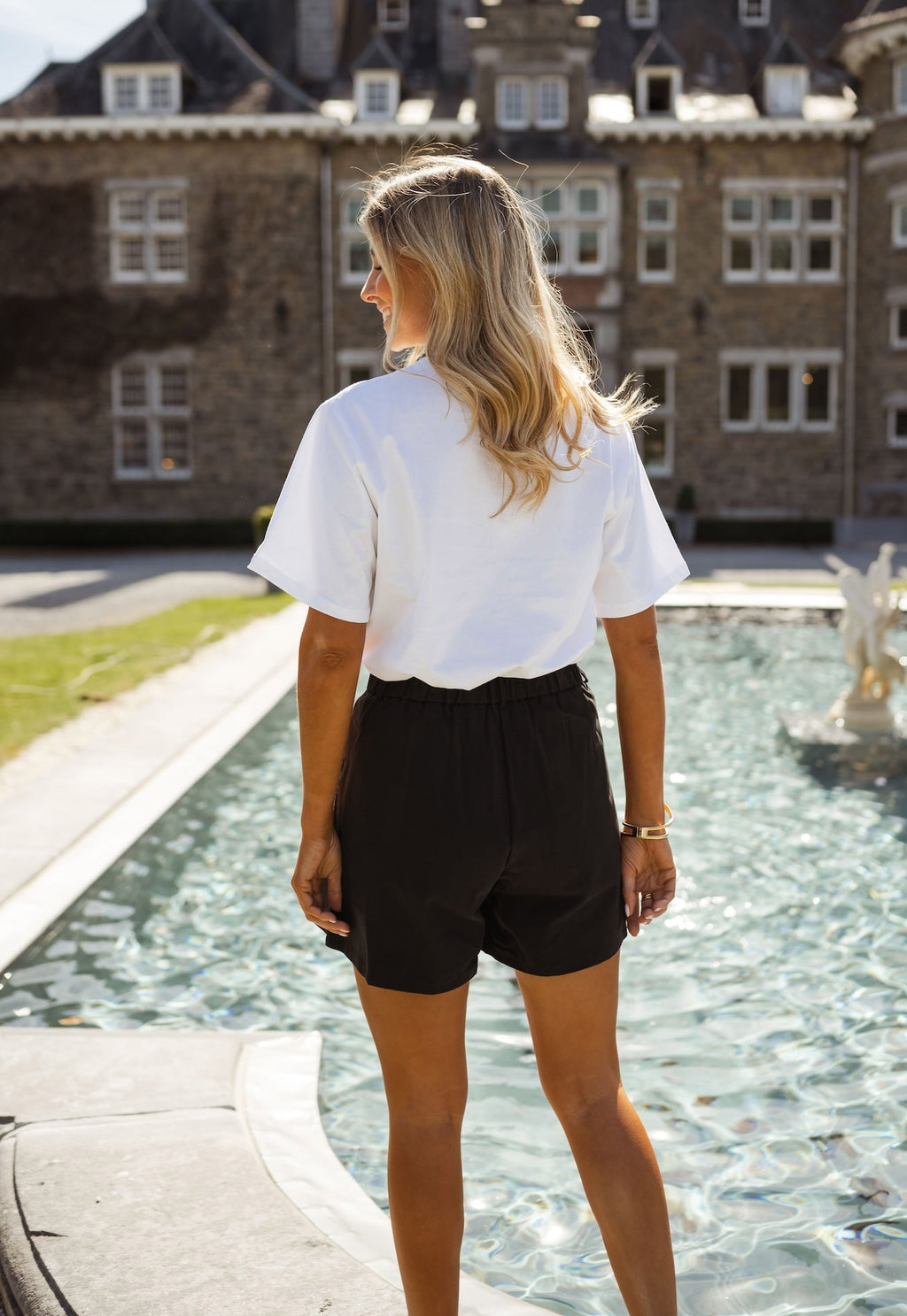 Short Faustine noir