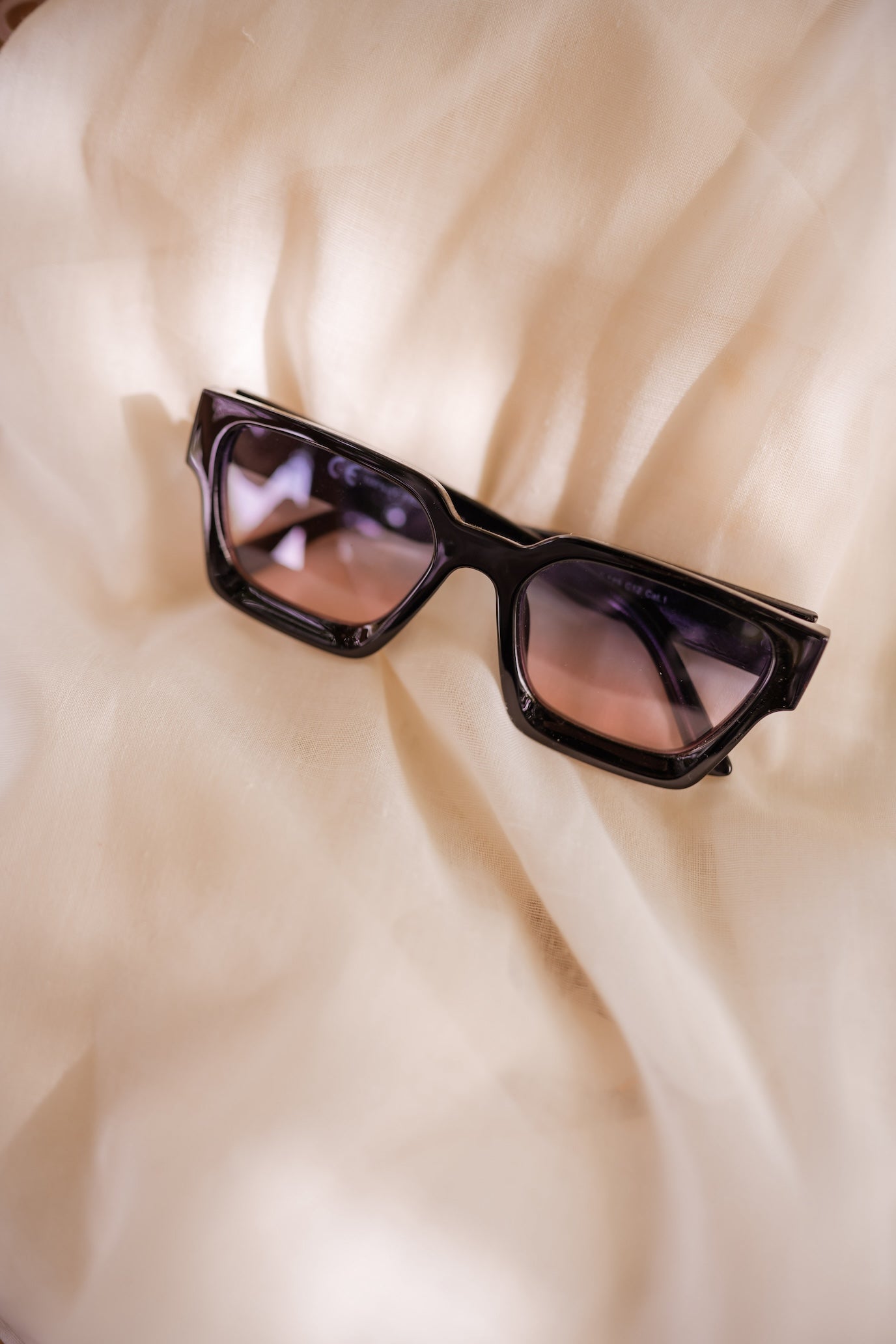 Lunettes de soleil noires Jose