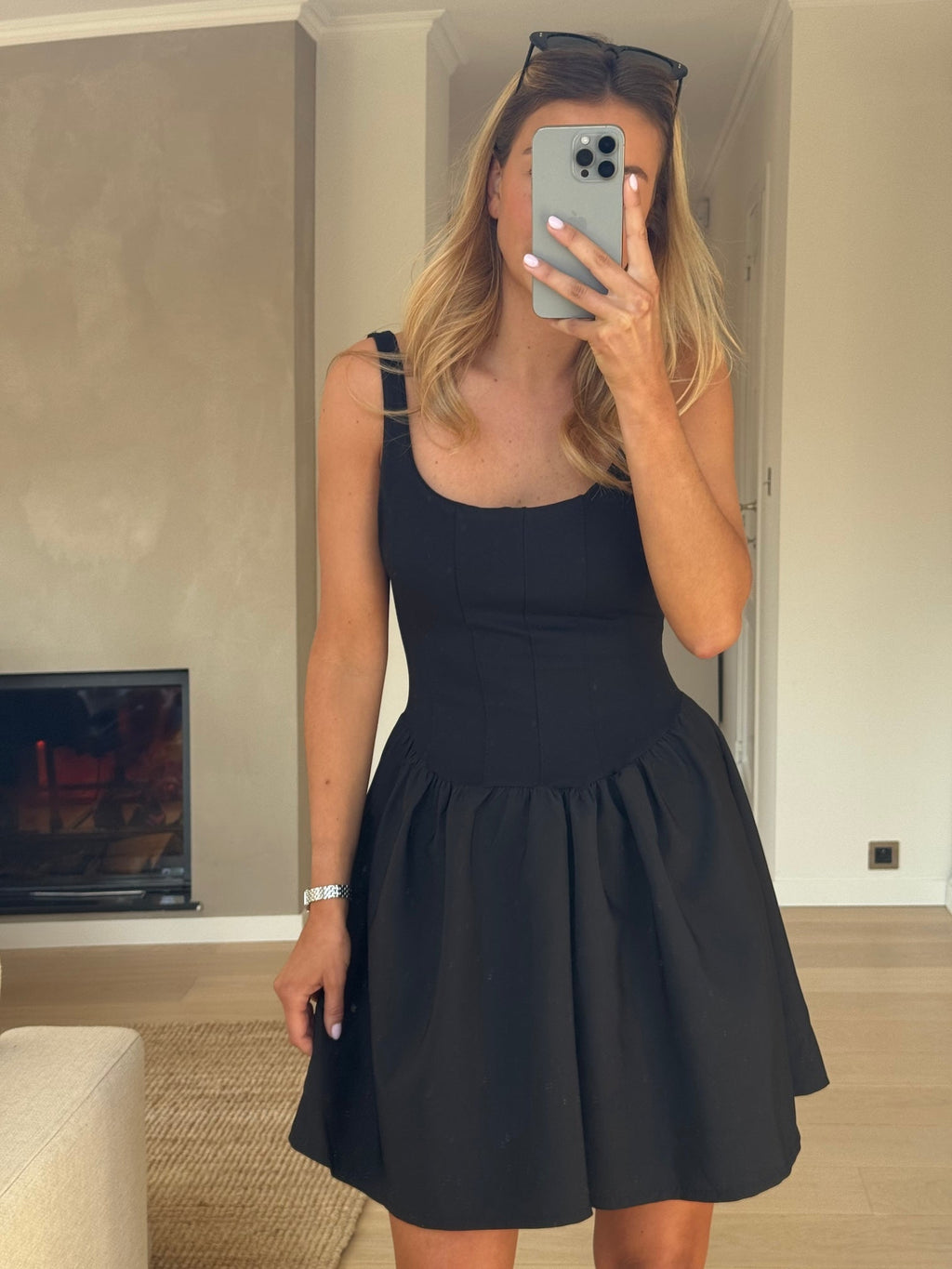 Robe Solène noire
