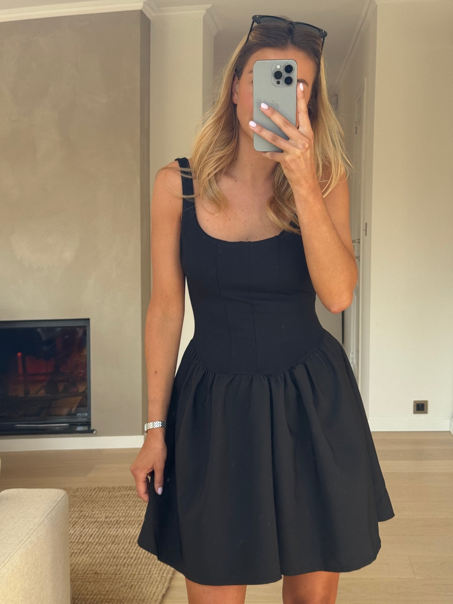 Robe Solène noire