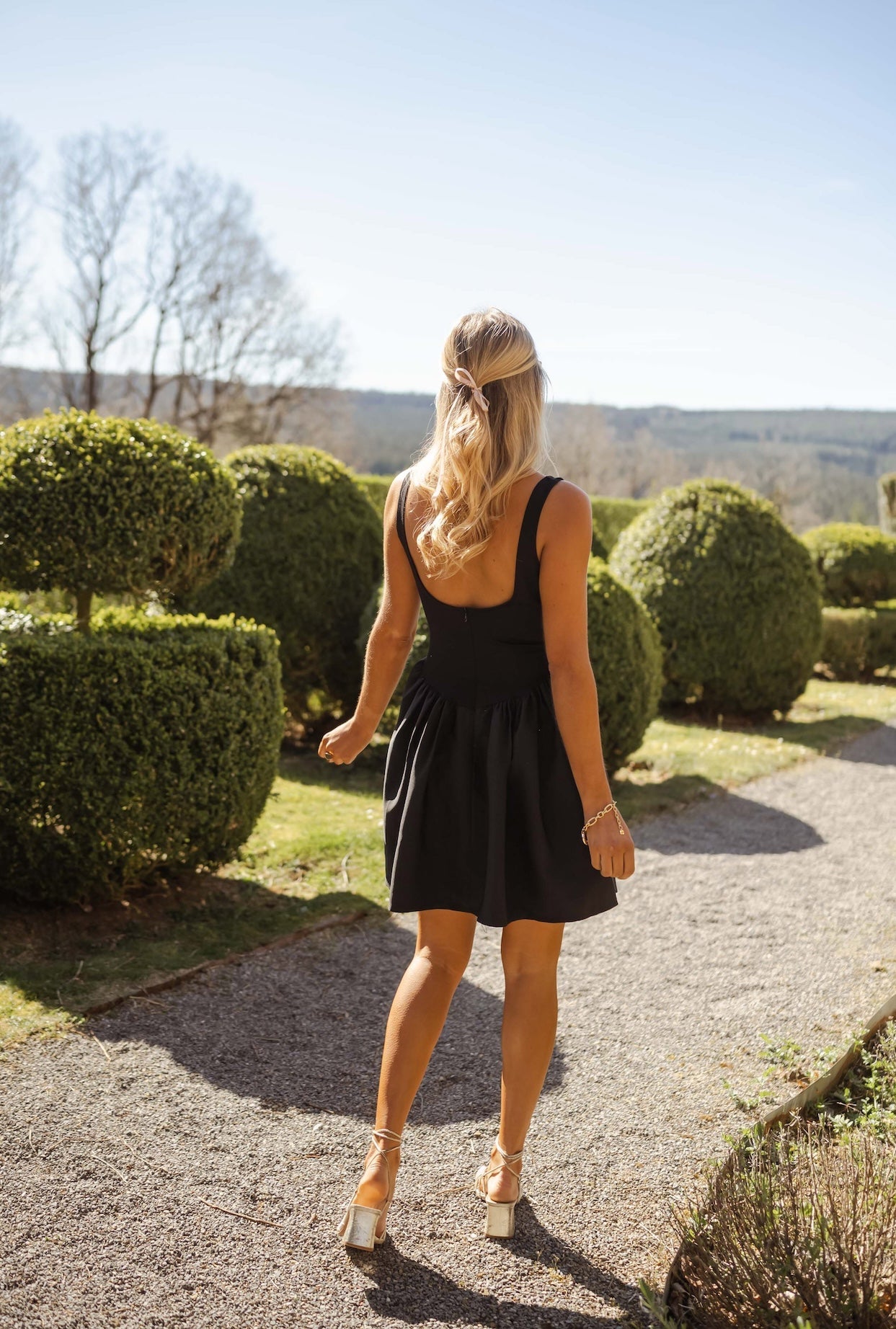 Robe Solène noire