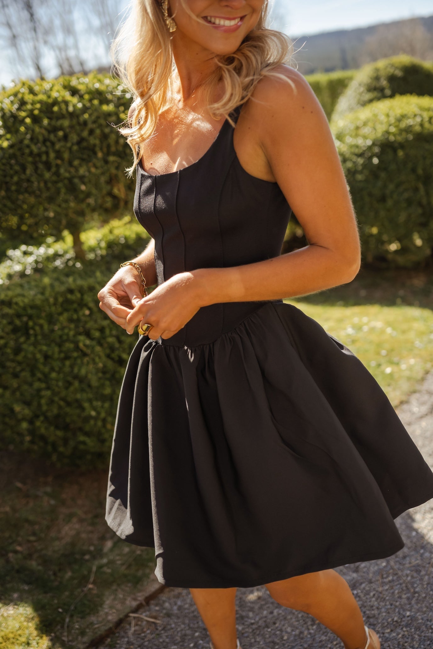Robe Solène noire