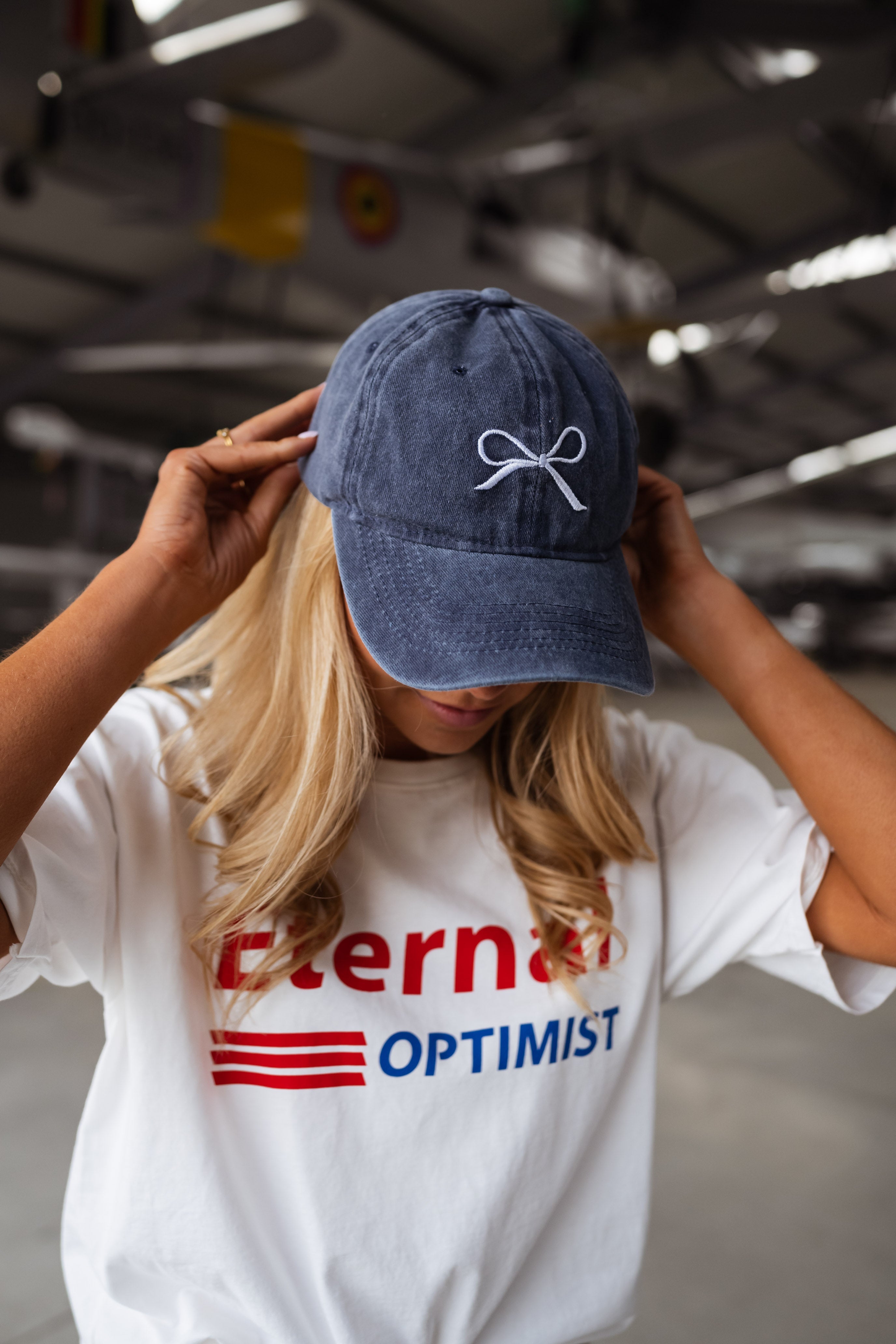 Casquette Dona bleue