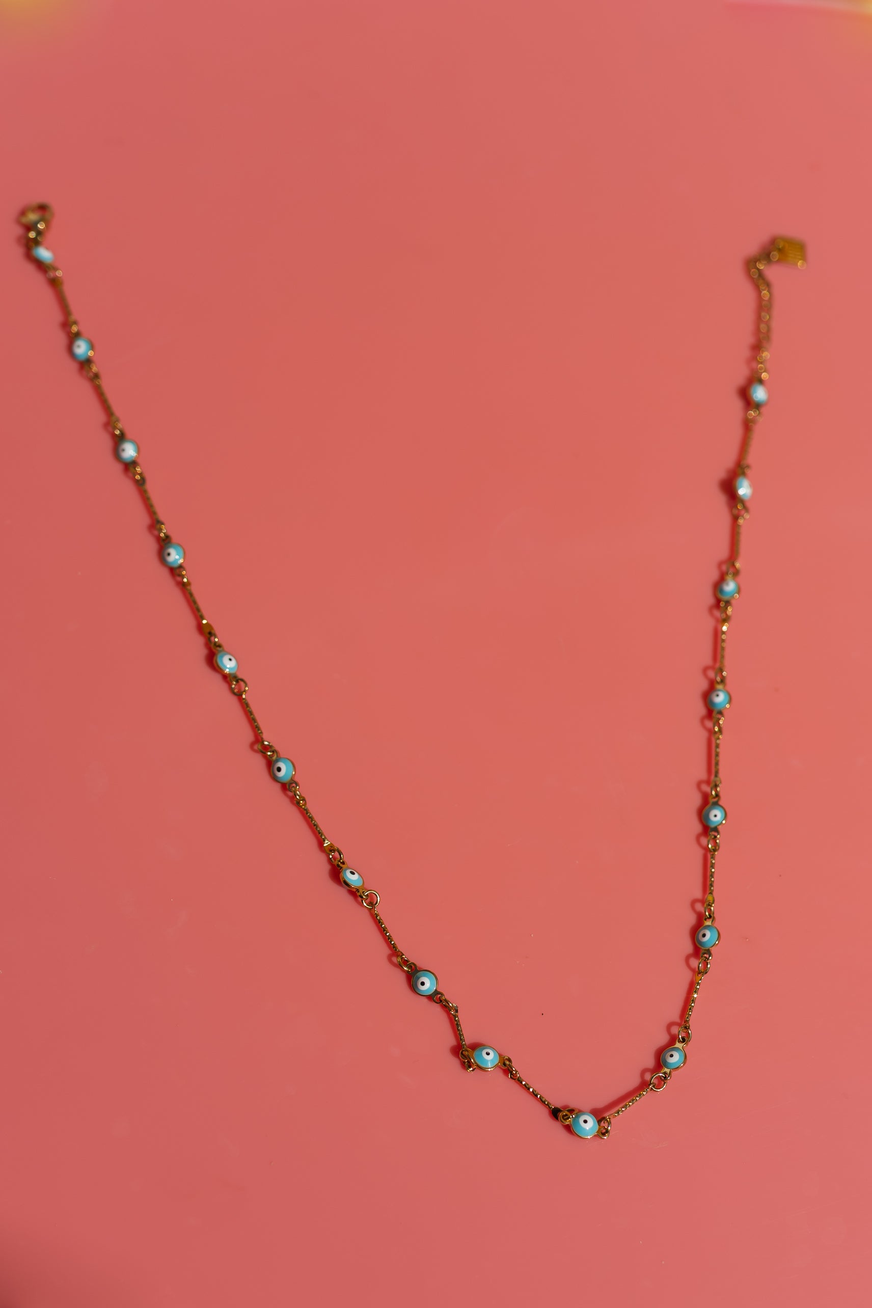 Collier Grec Bleu