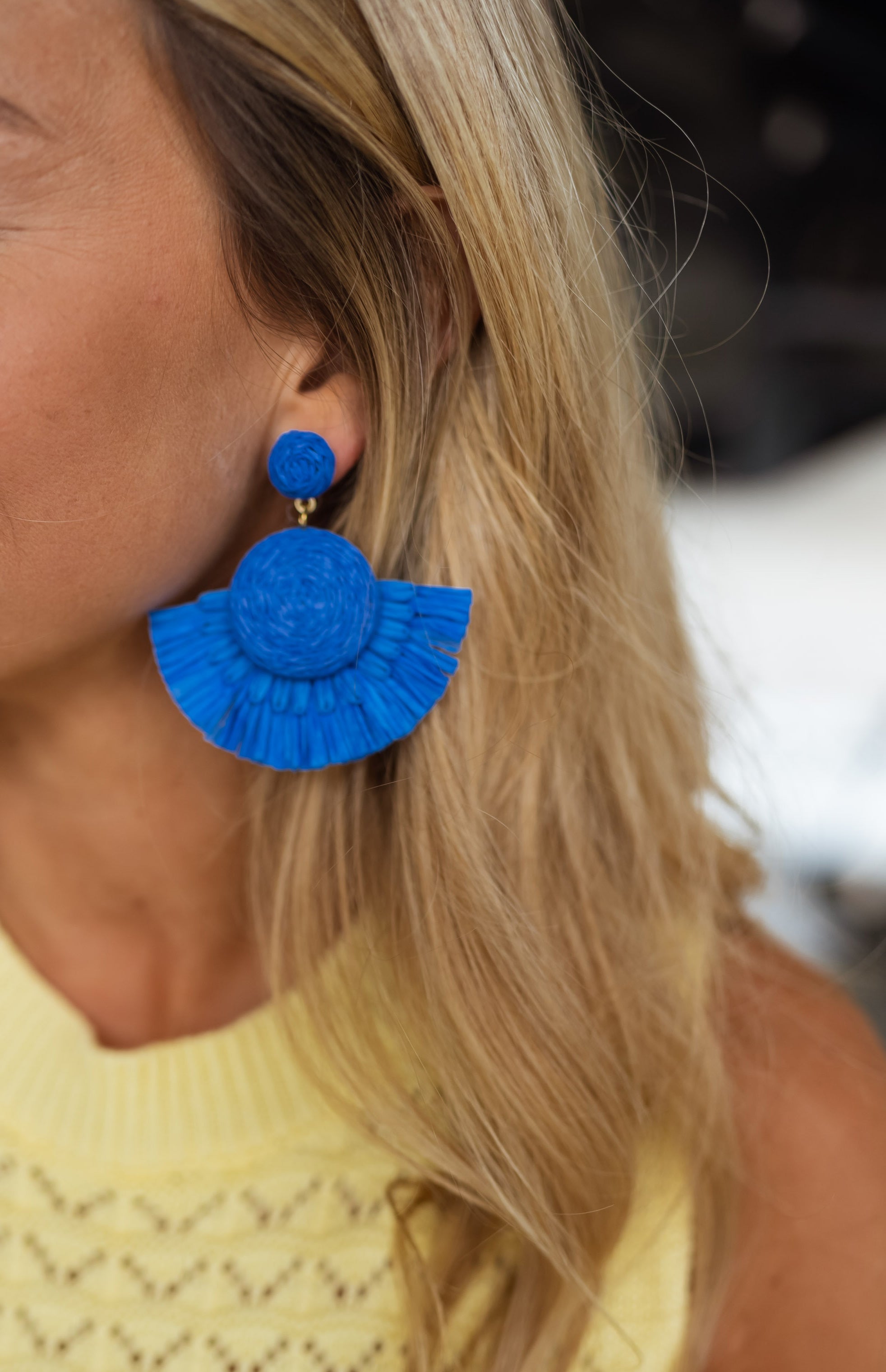 Boucles d'oreilles Blue Shann