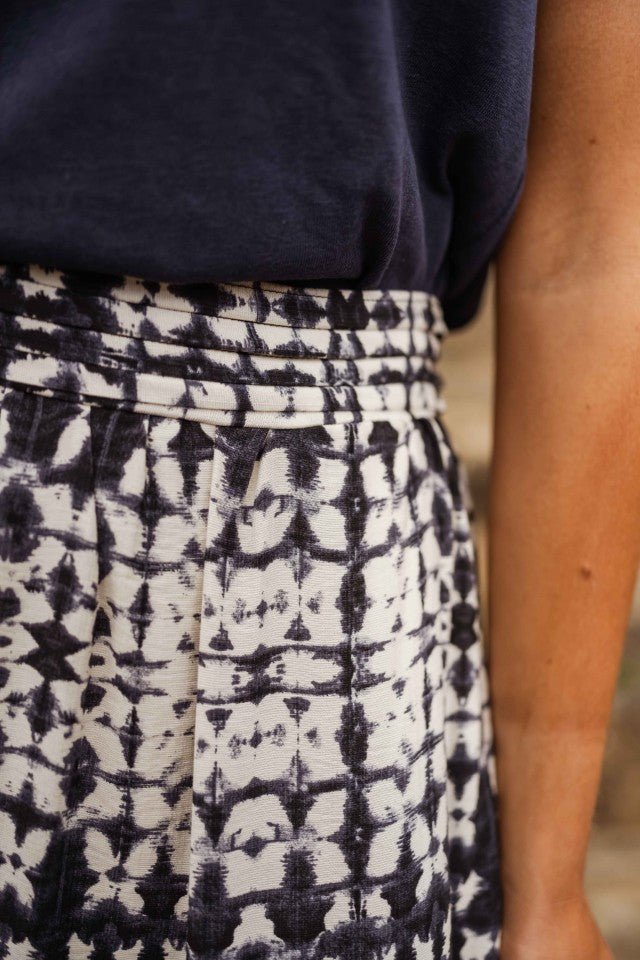 Jupe Gaelle Tie-Dye bleue