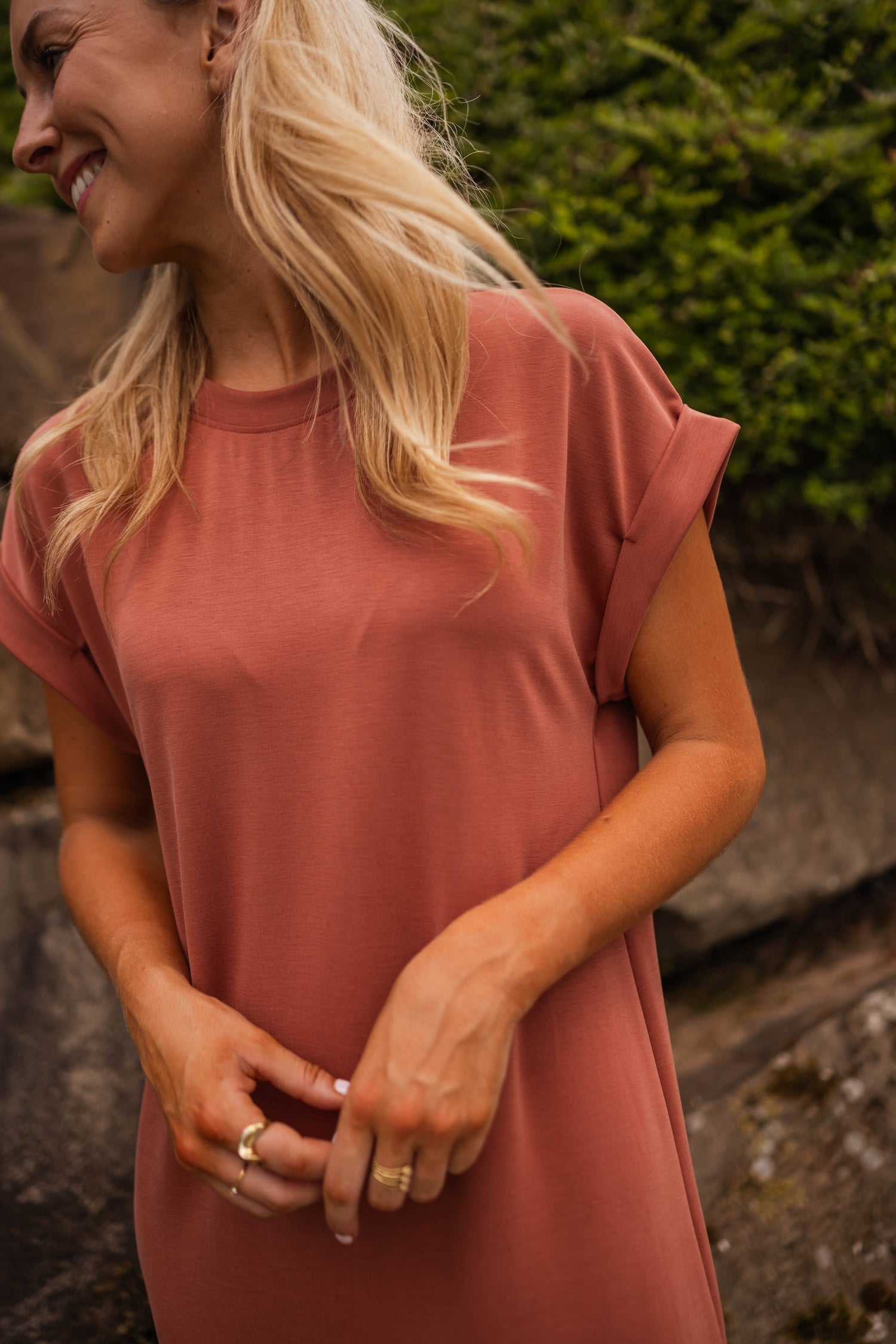 Robe Lyana en brique
