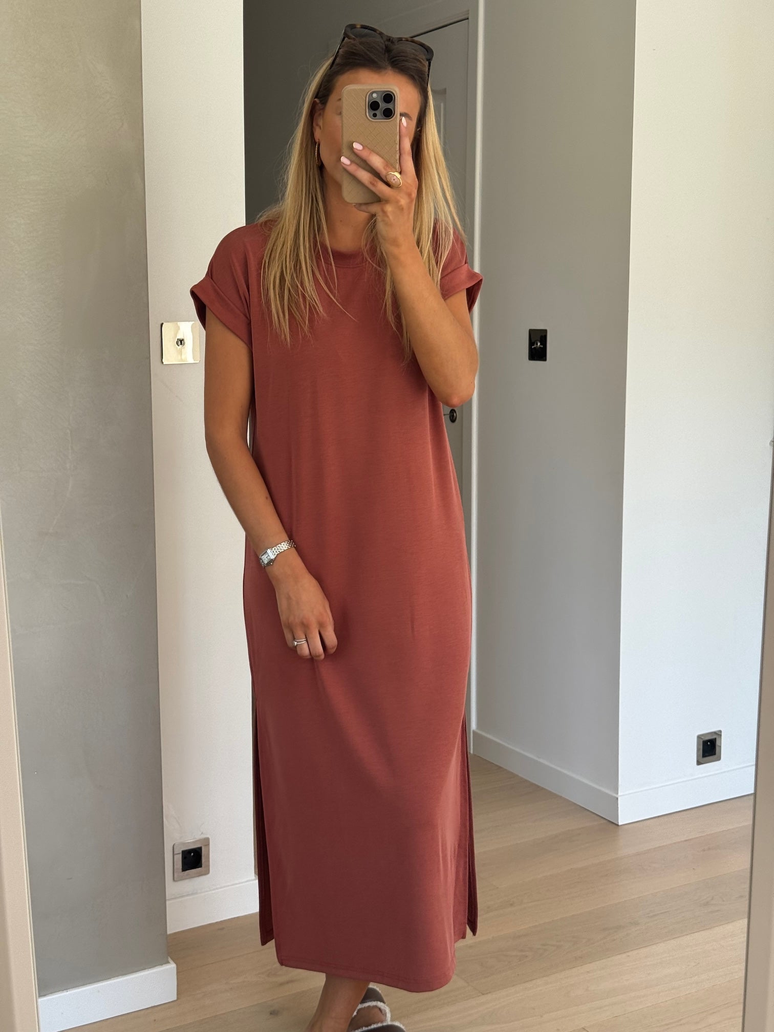 Robe Lyana en brique