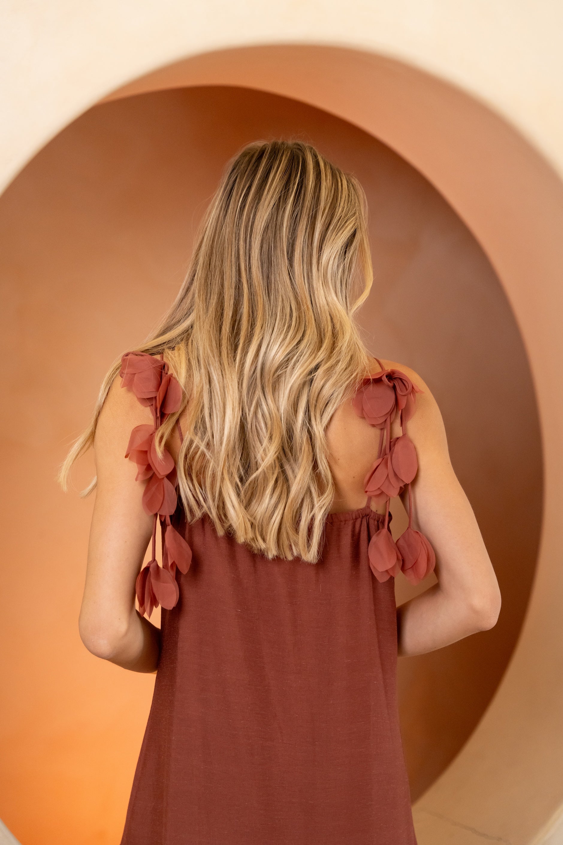 Robe Tania en brique