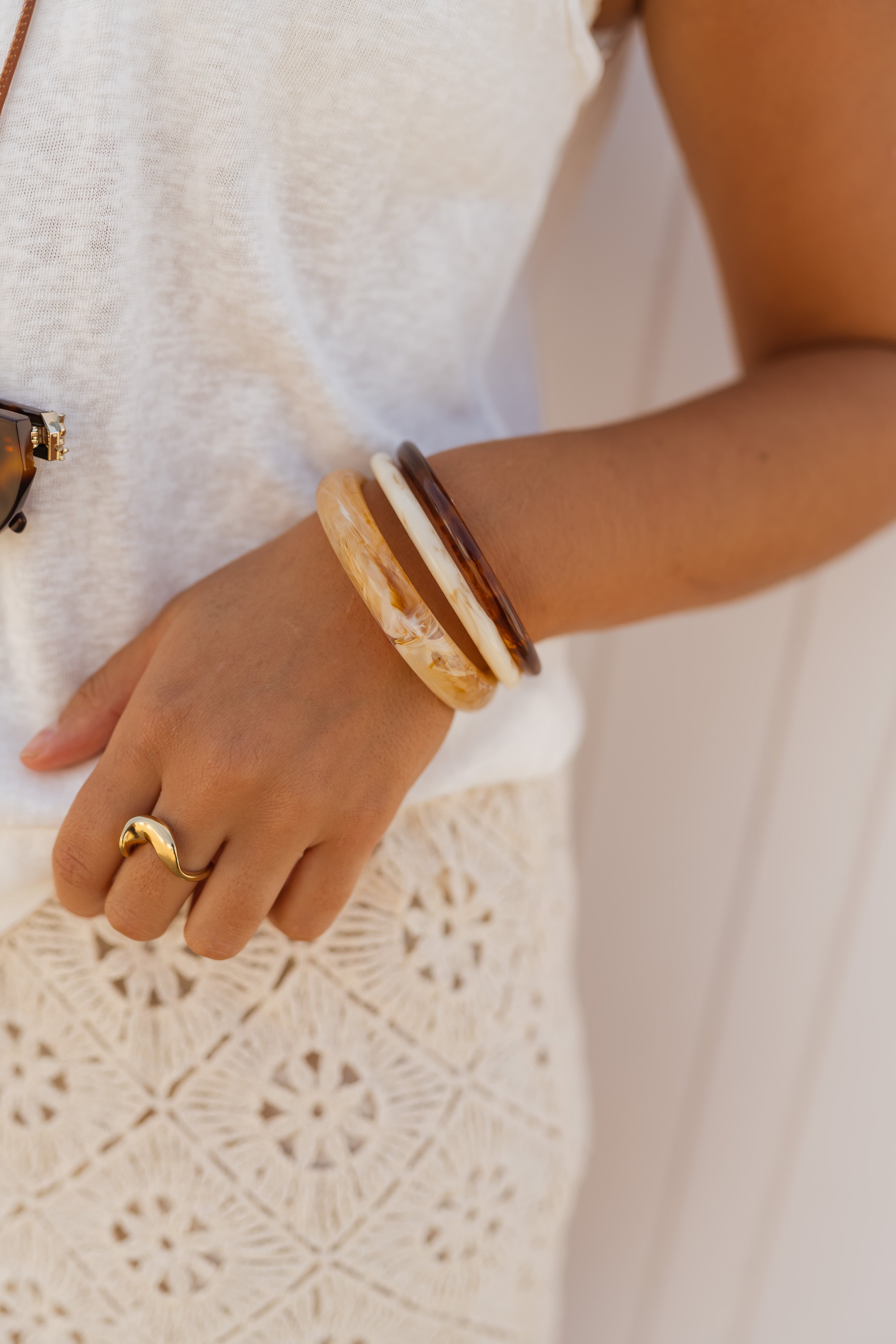 Bracelet Amedo marron