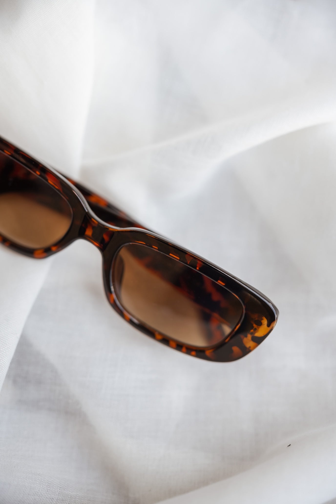Lunettes de soleil Lainy marron écaille de tortue