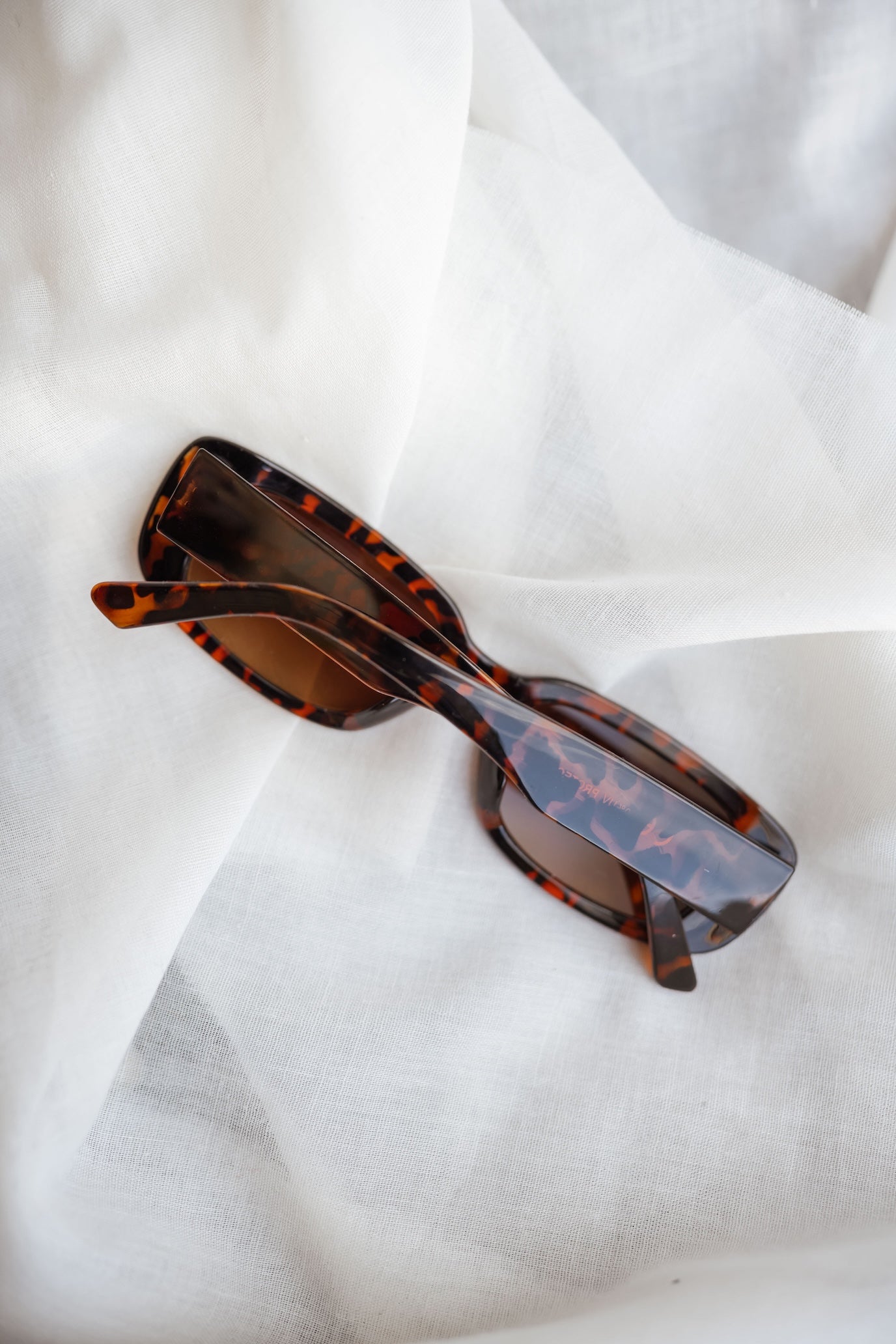 Lunettes de soleil Lainy marron écaille de tortue