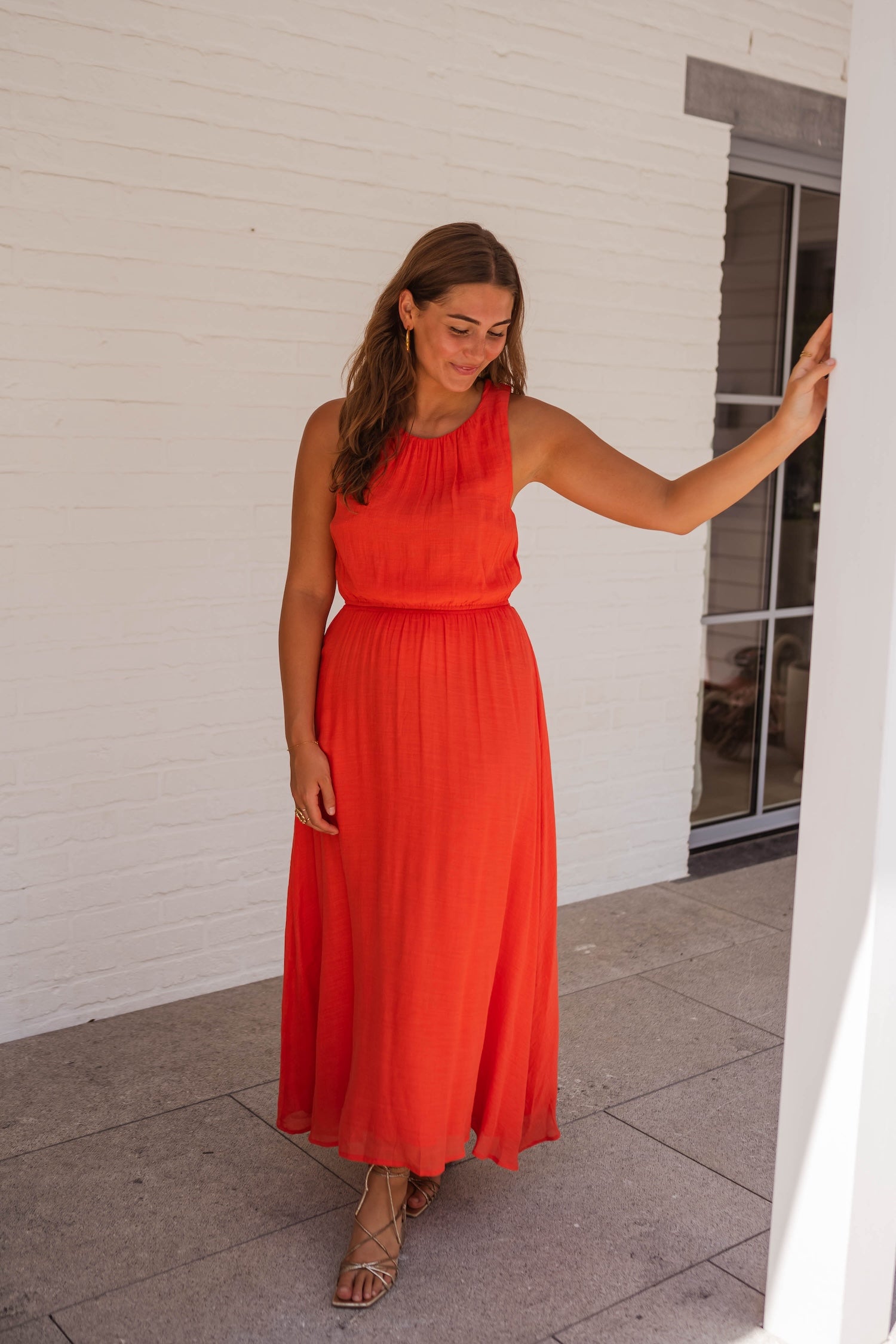 Robe Ana corail