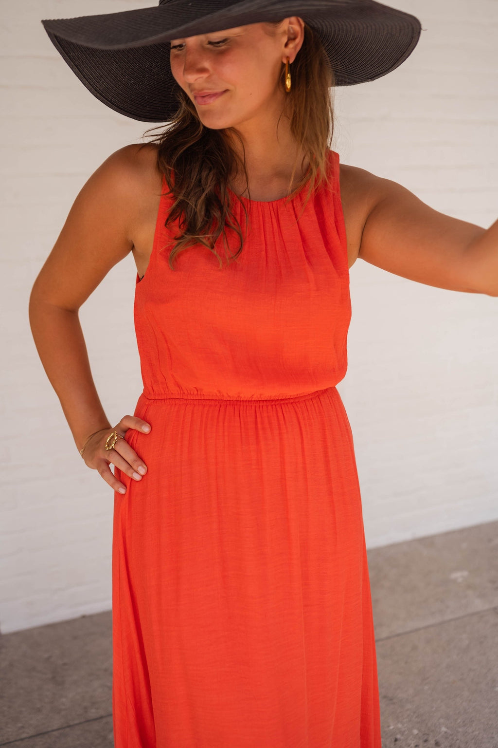 Robe Ana corail
